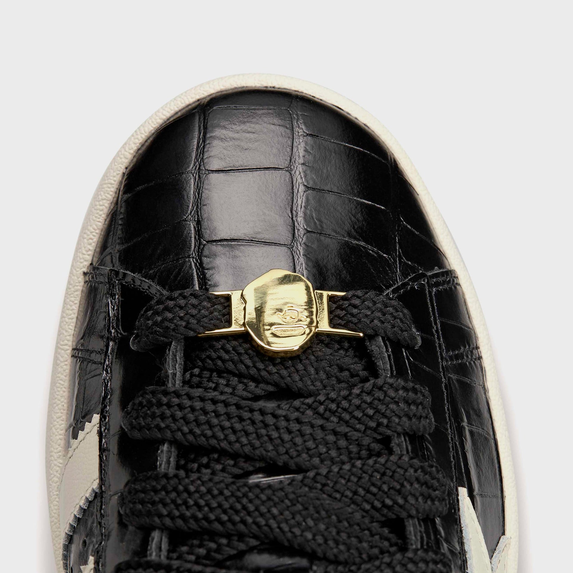adidas x BAPE Campus 00S - Core Black / Off White / Gold Metallic