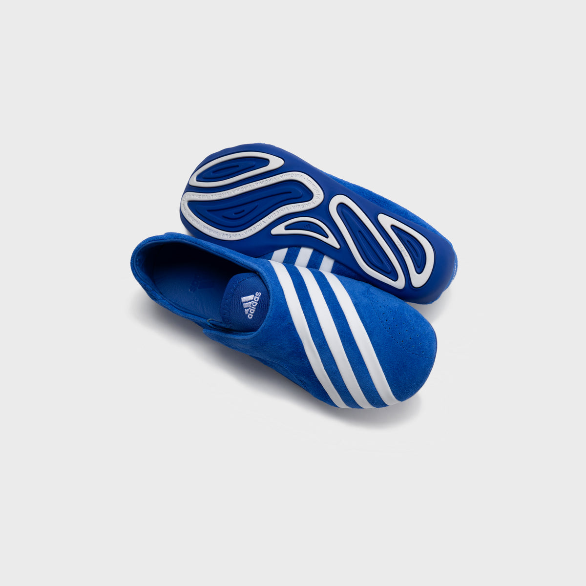 adidas Virginia Vario Flat Earther by Pharrell - Blue / Cloud White / Blue