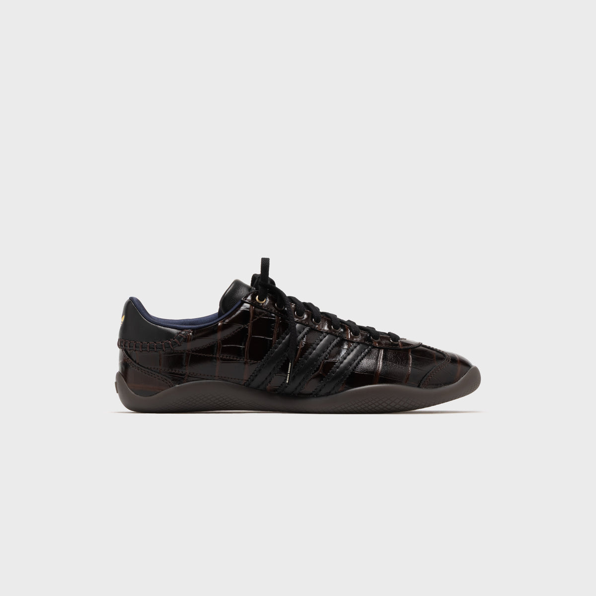 adidas × Wales Bonner Karintha Croc - Dark Brown / Core Black / Gold Metalic