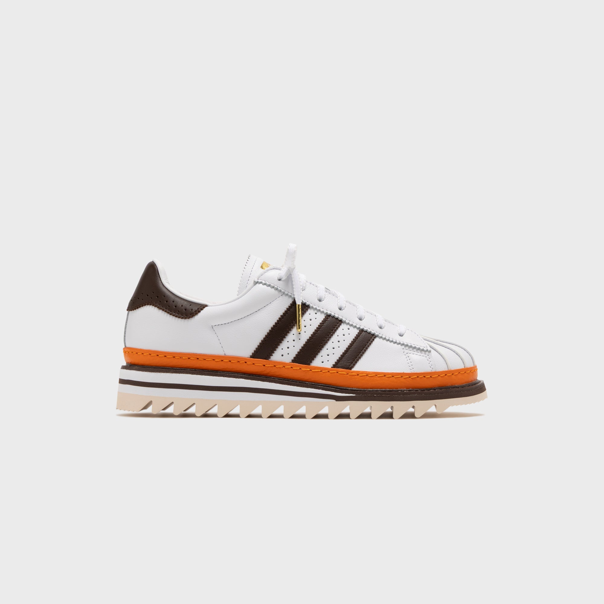 adidas CLOT Ex Orange Superstar - White / Coffee / Orange – Kith Japan
