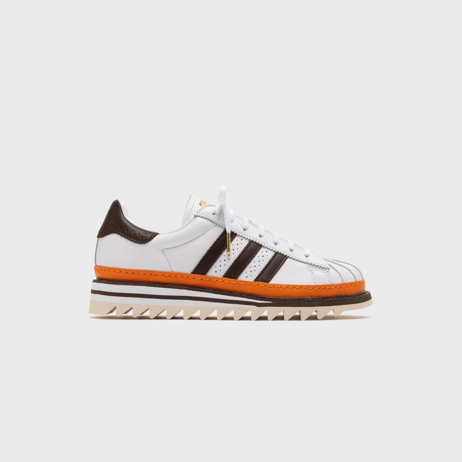 adidas CLOT Ex Orange Superstar - White / Coffee / Orange
