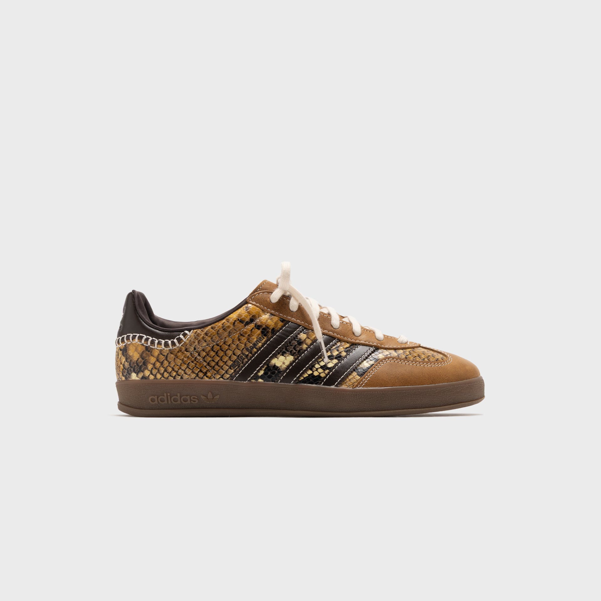 adidas × Wales Bonner Gazelle Snake - Supplier Colour / Dark Brown / Wonder White
