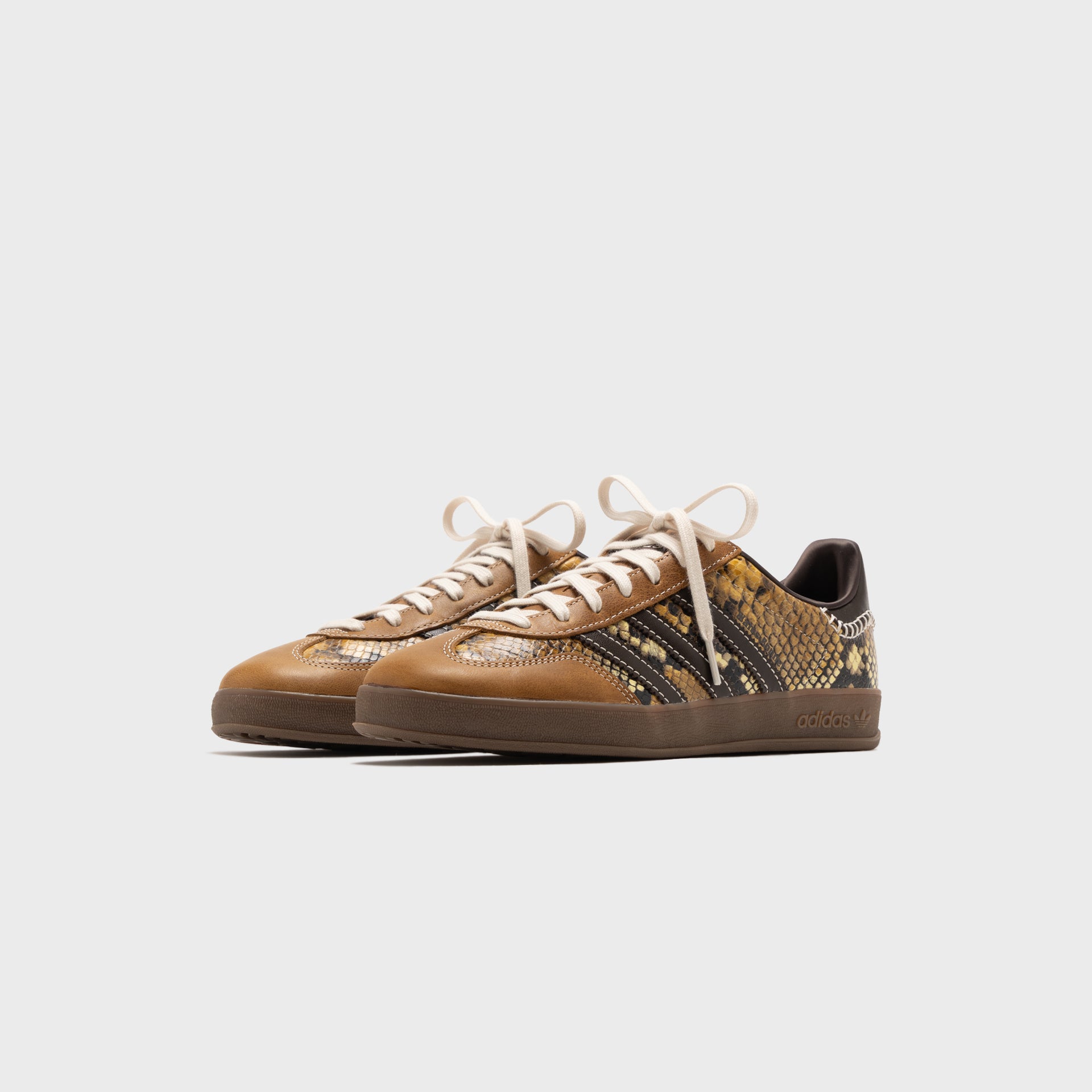 adidas × Wales Bonner Gazelle Snake - Supplier Colour / Dark Brown / Wonder White