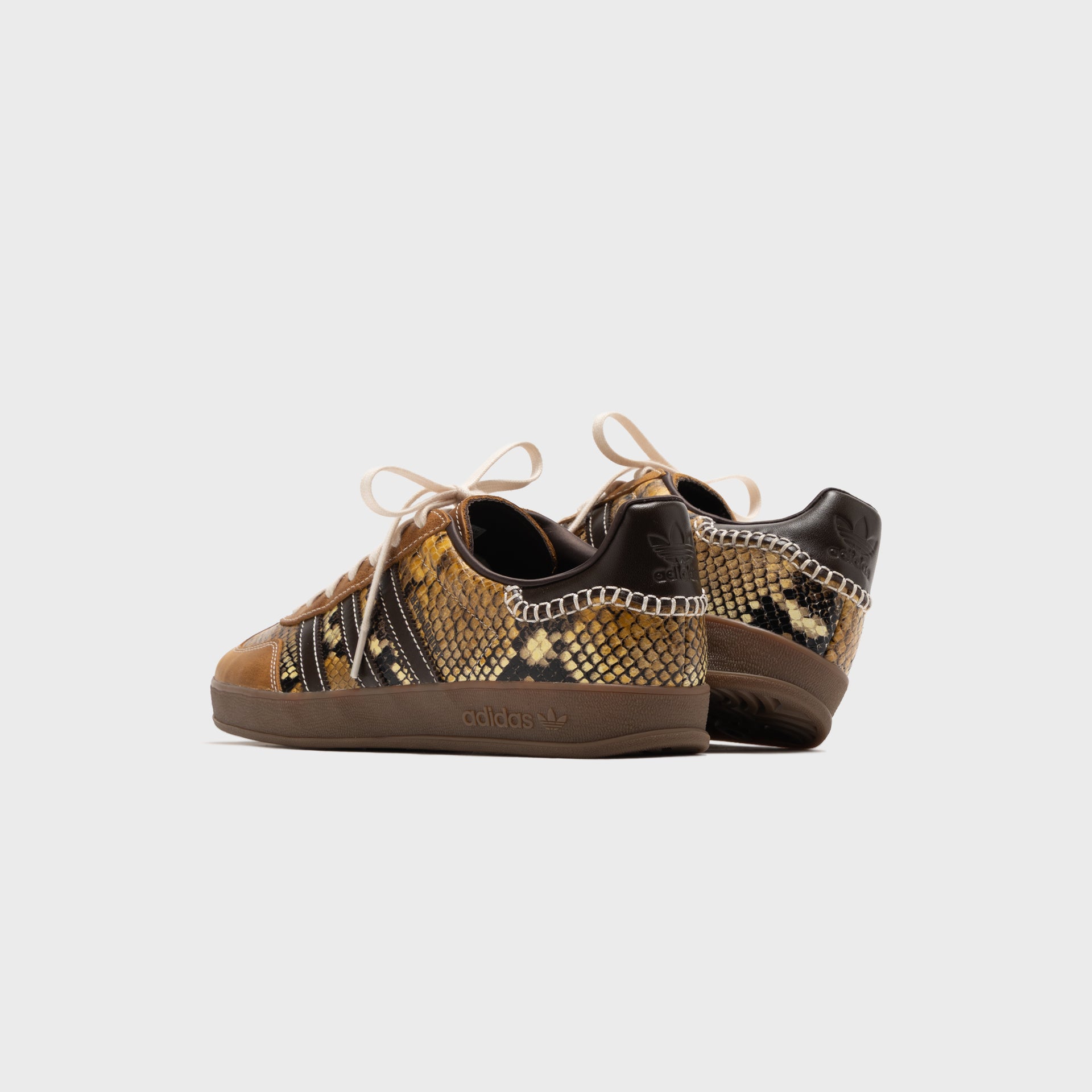 adidas × Wales Bonner Gazelle Snake - Supplier Colour / Dark Brown / Wonder White