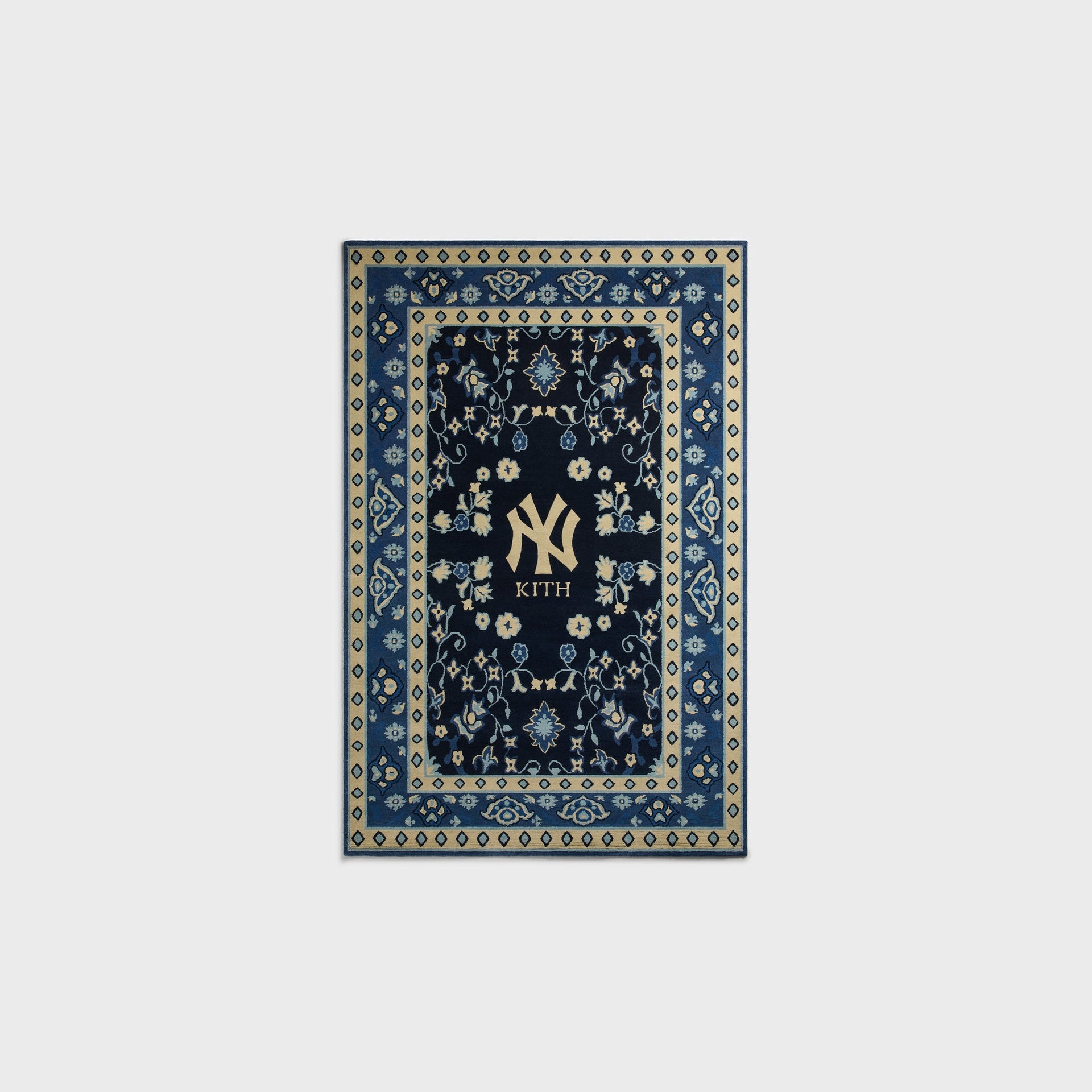 MADE-TO-ORDER | Kith & Kasra Rugs for the New York Yankees 3' x 5' Hand-Knotted Rug - Nocturnal