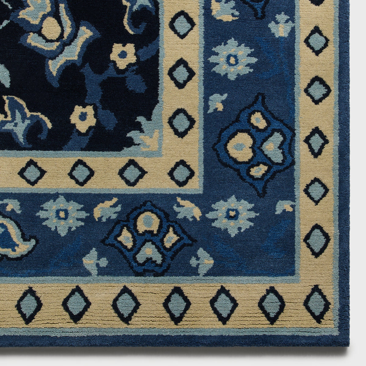 MADE-TO-ORDER | Kith & Kasra Rugs for the New York Yankees 3' x 5' Hand-Knotted Rug - Nocturnal