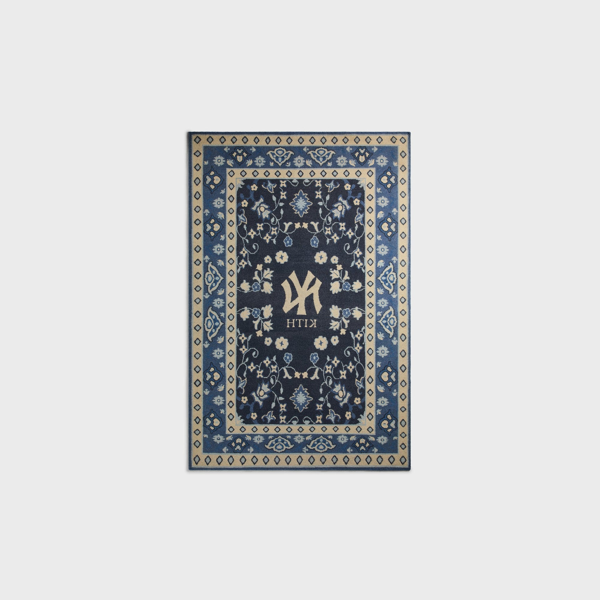 MADE-TO-ORDER | Kith & Kasra Rugs for the New York Yankees 3' x 5' Hand-Knotted Rug - Nocturnal