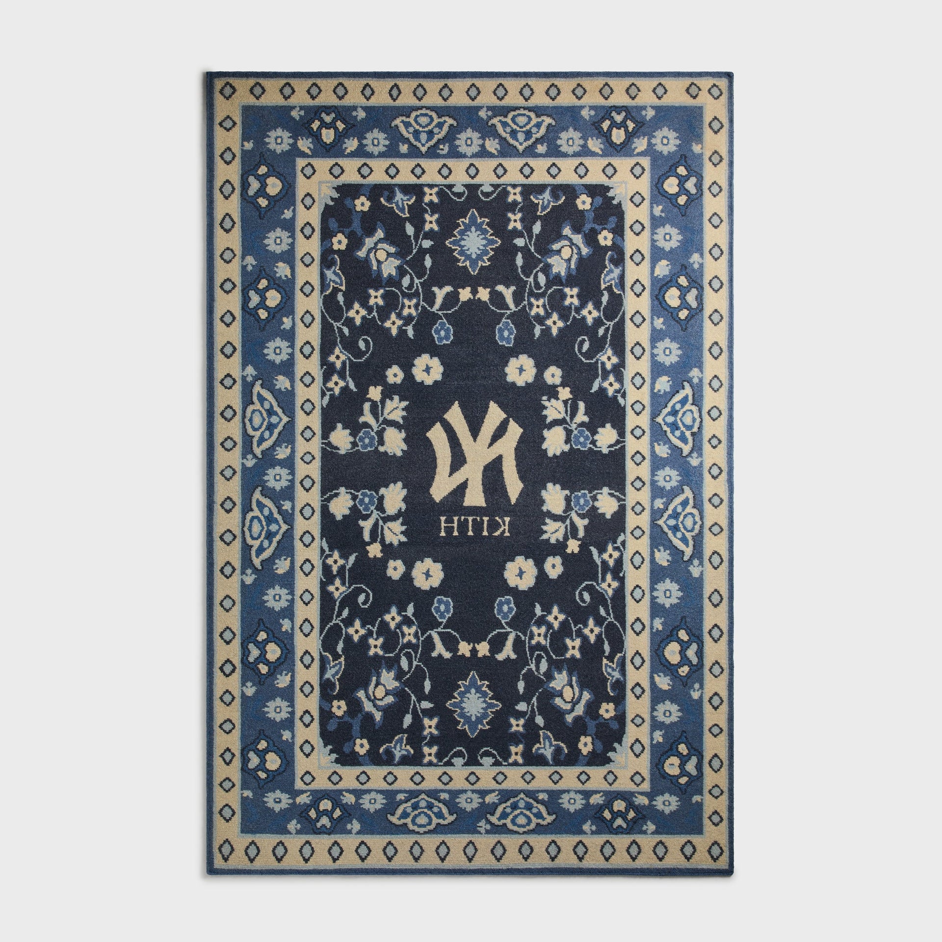 MADE-TO-ORDER | Kith & Kasra Rugs for the New York Yankees 8' x 10' Hand-Knotted Rug - Nocturnal