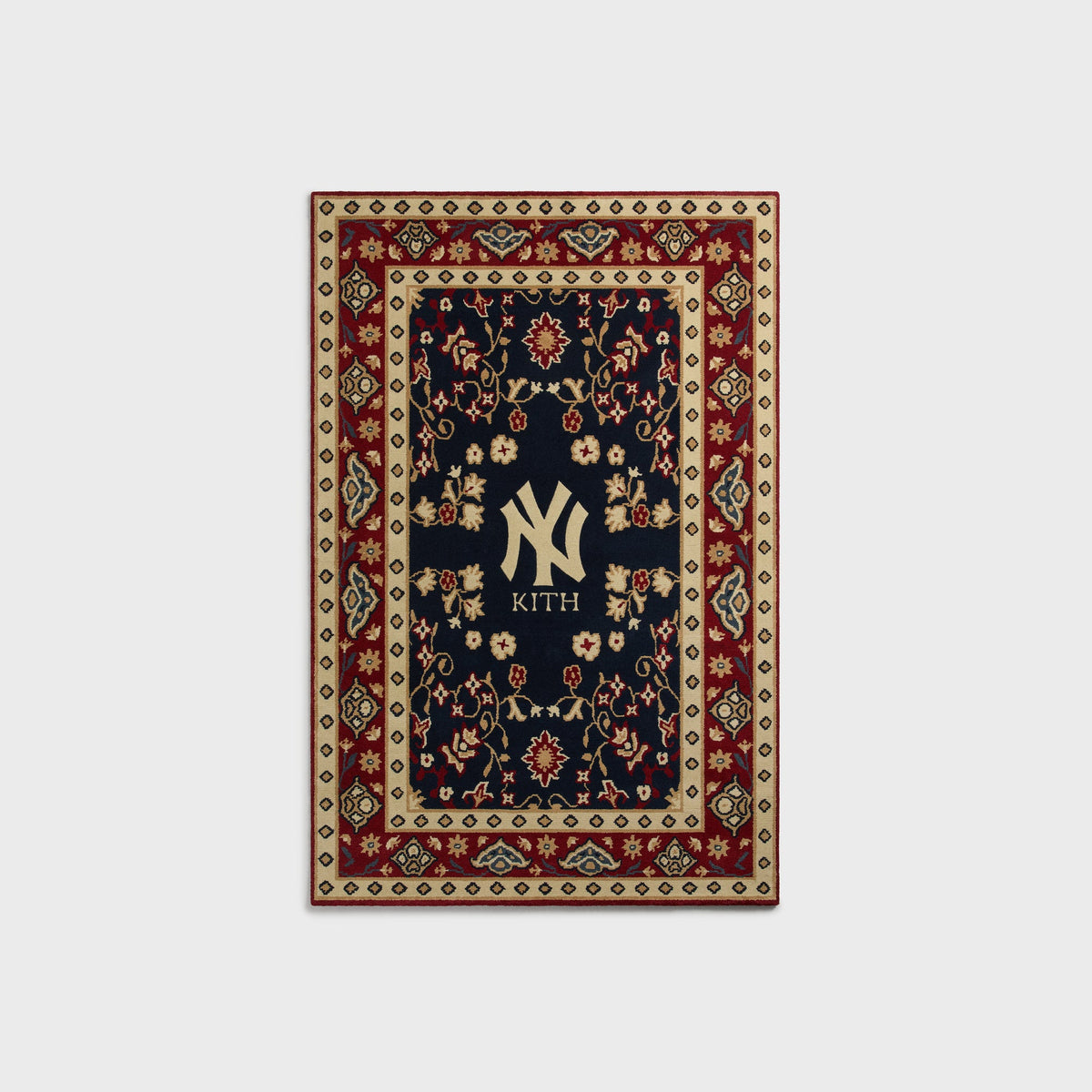 MADE-TO-ORDER | Kith & Kasra Rugs for the New York Yankees 4' x 6' Hand-Knotted Rug - Multi