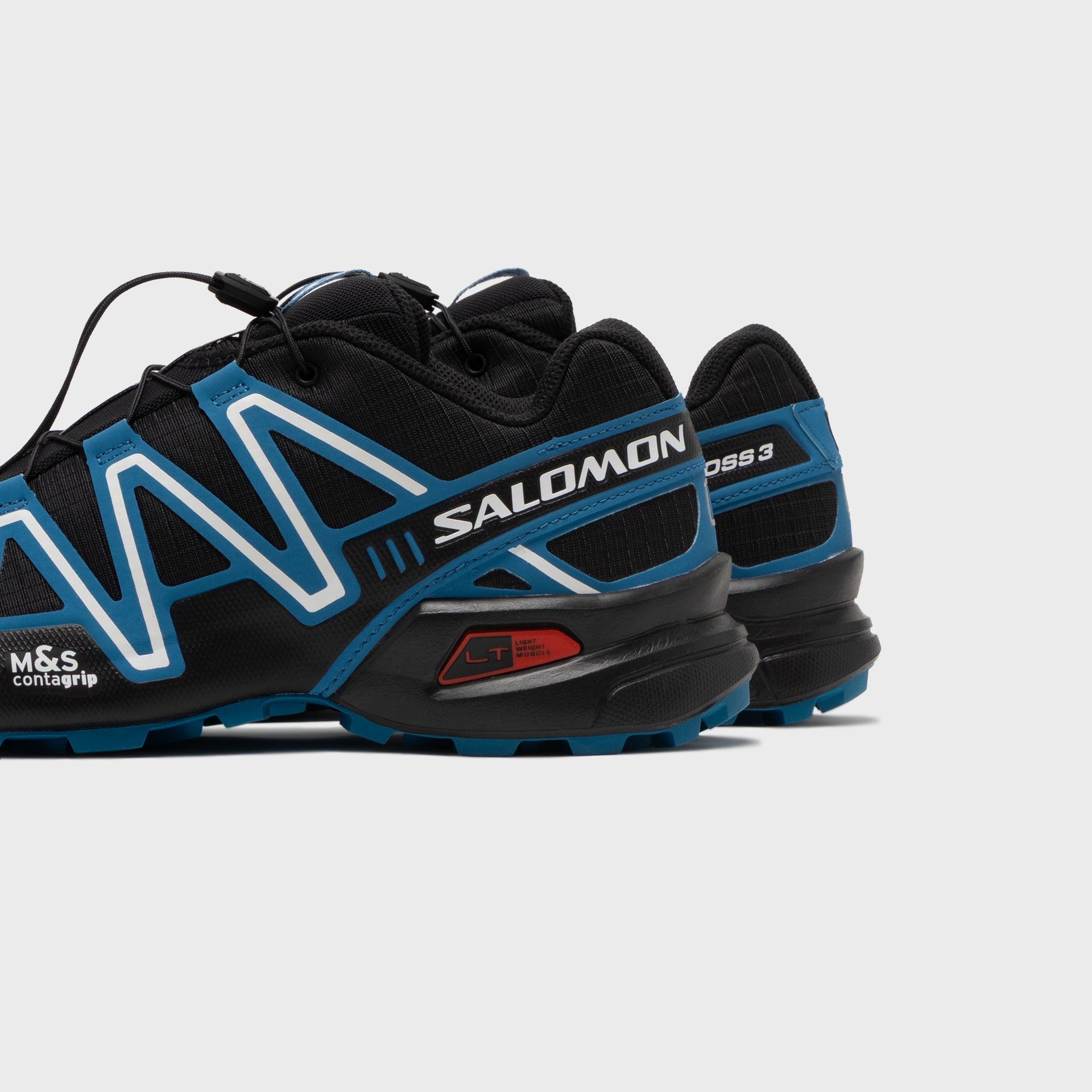 Salomon Speedcross 3 - Black/Mykonos Blue/White