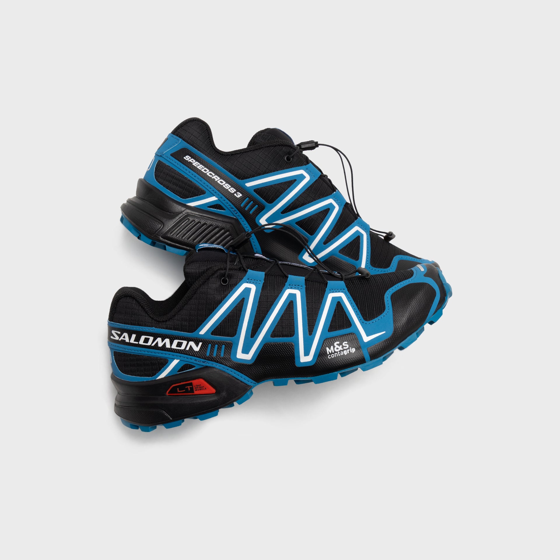 Salomon Speedcross 3 - Black/Mykonos Blue/White