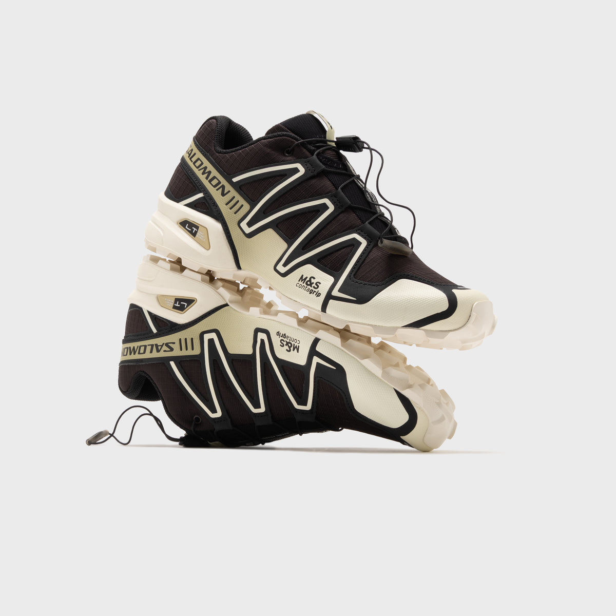 Salomon Speedcross 3 - Black Coffee / Vanilla Ice / Bog