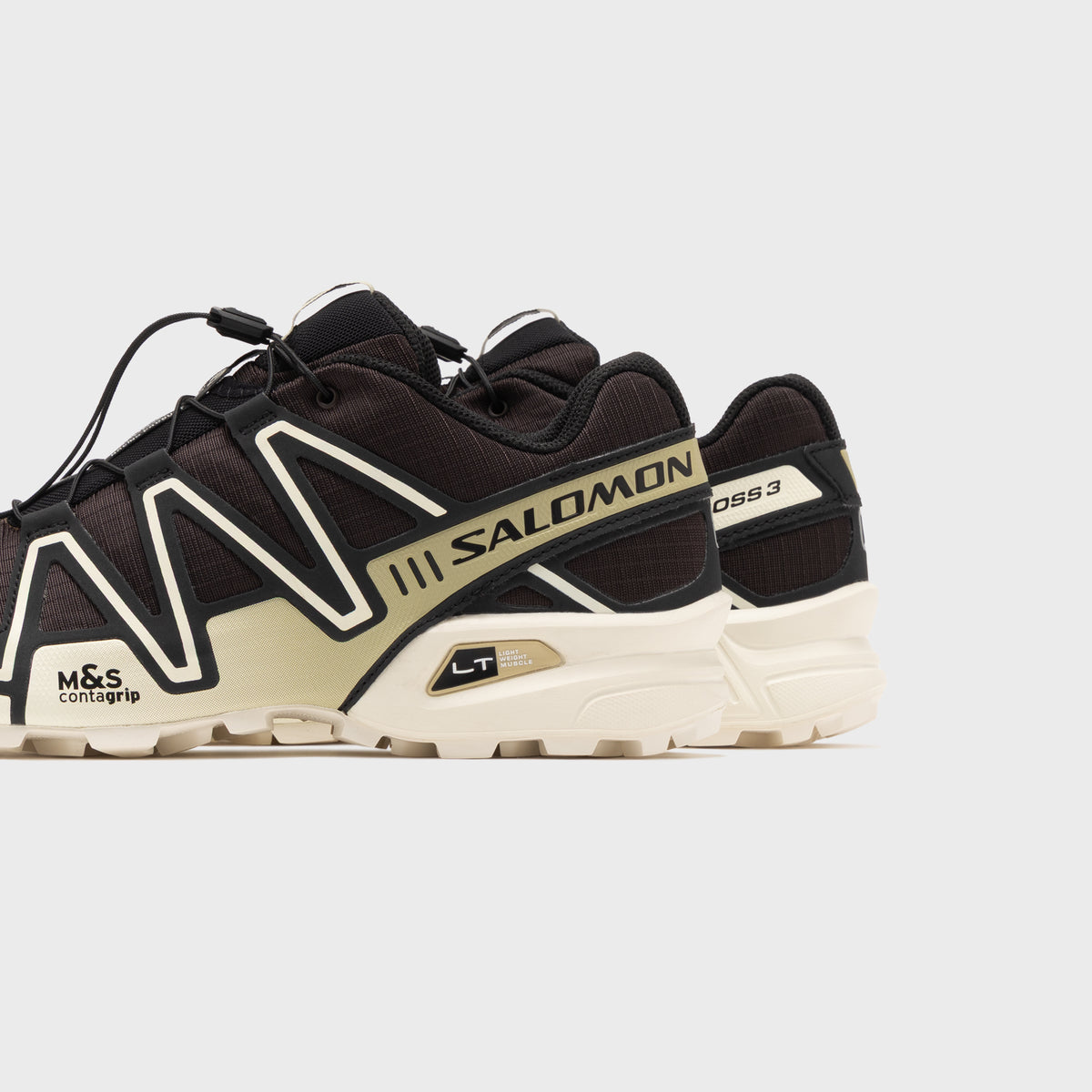 Salomon Speedcross 3 - Black Coffee / Vanilla Ice / Bog