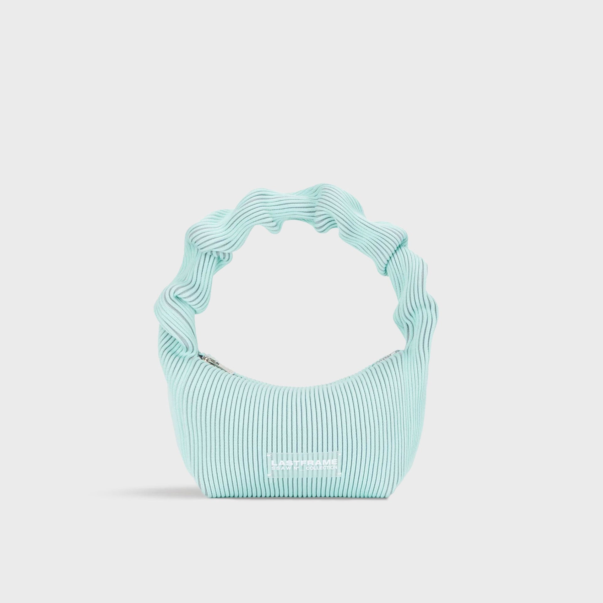 LASTFRAME Kasane Kushu Kushu Bag ‐ Mint Green / Grey