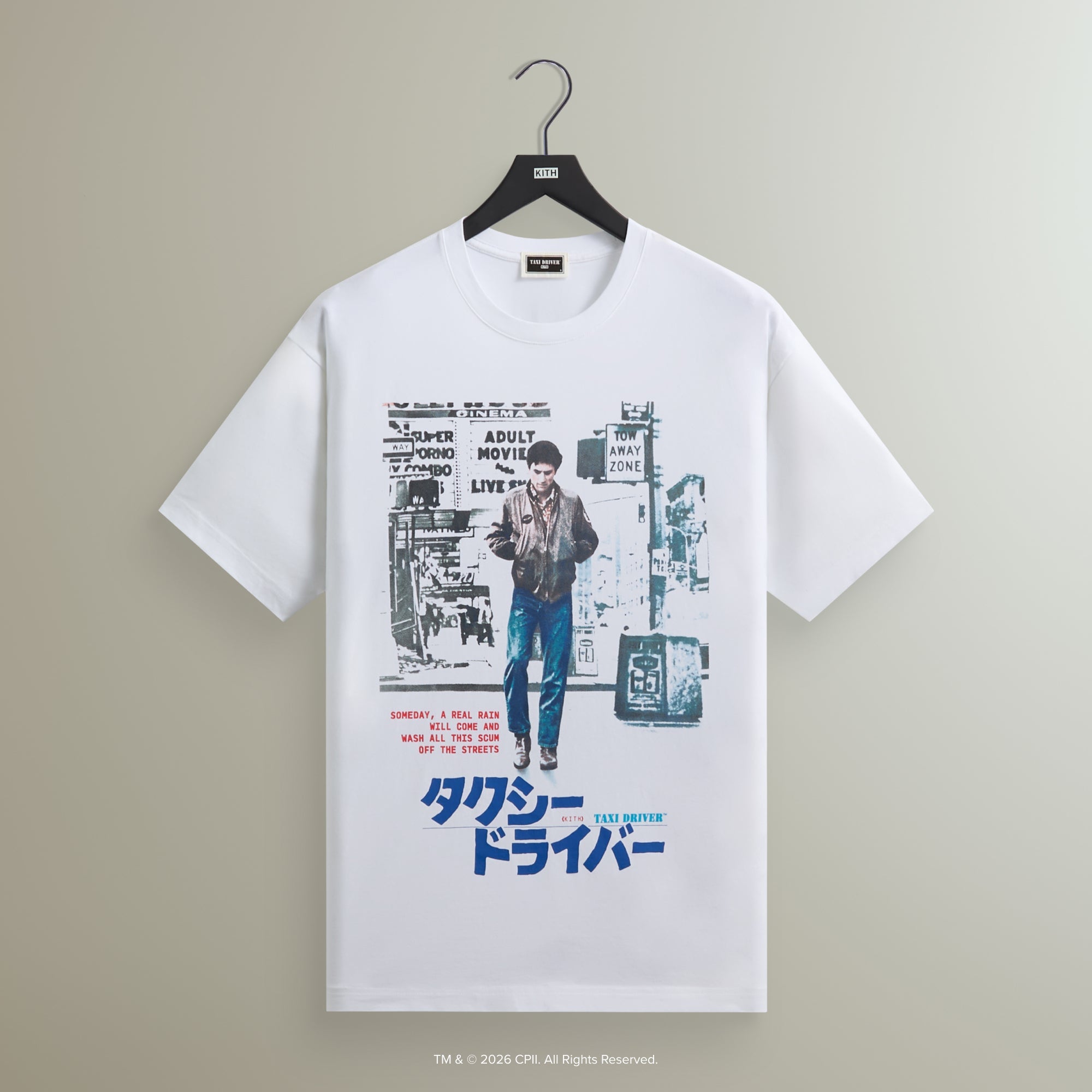 Kith for Taxi Driver Japanese Poster Standard Tee - White – Kith Japan