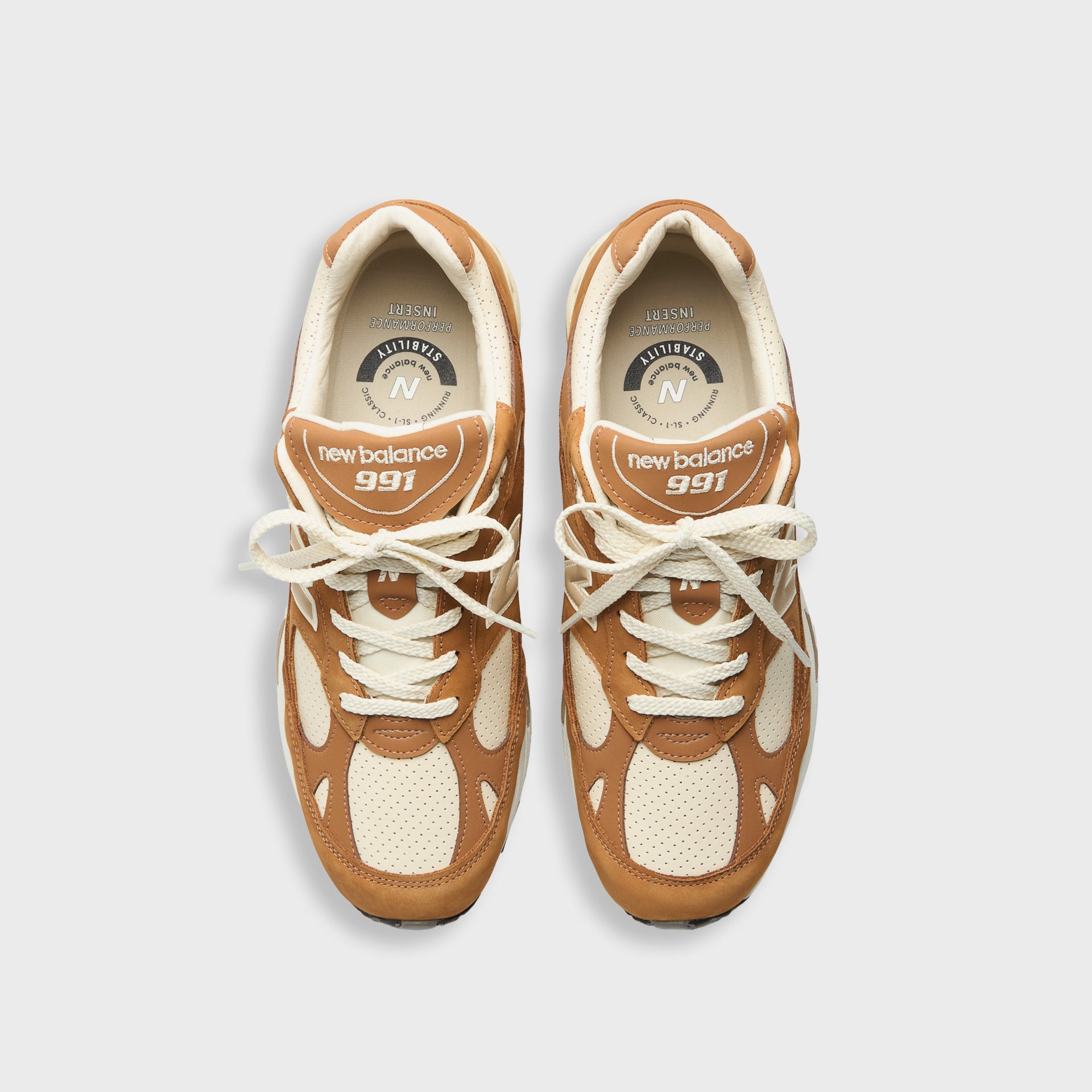 New Balance M991TW1 - Chipmunk / Birch