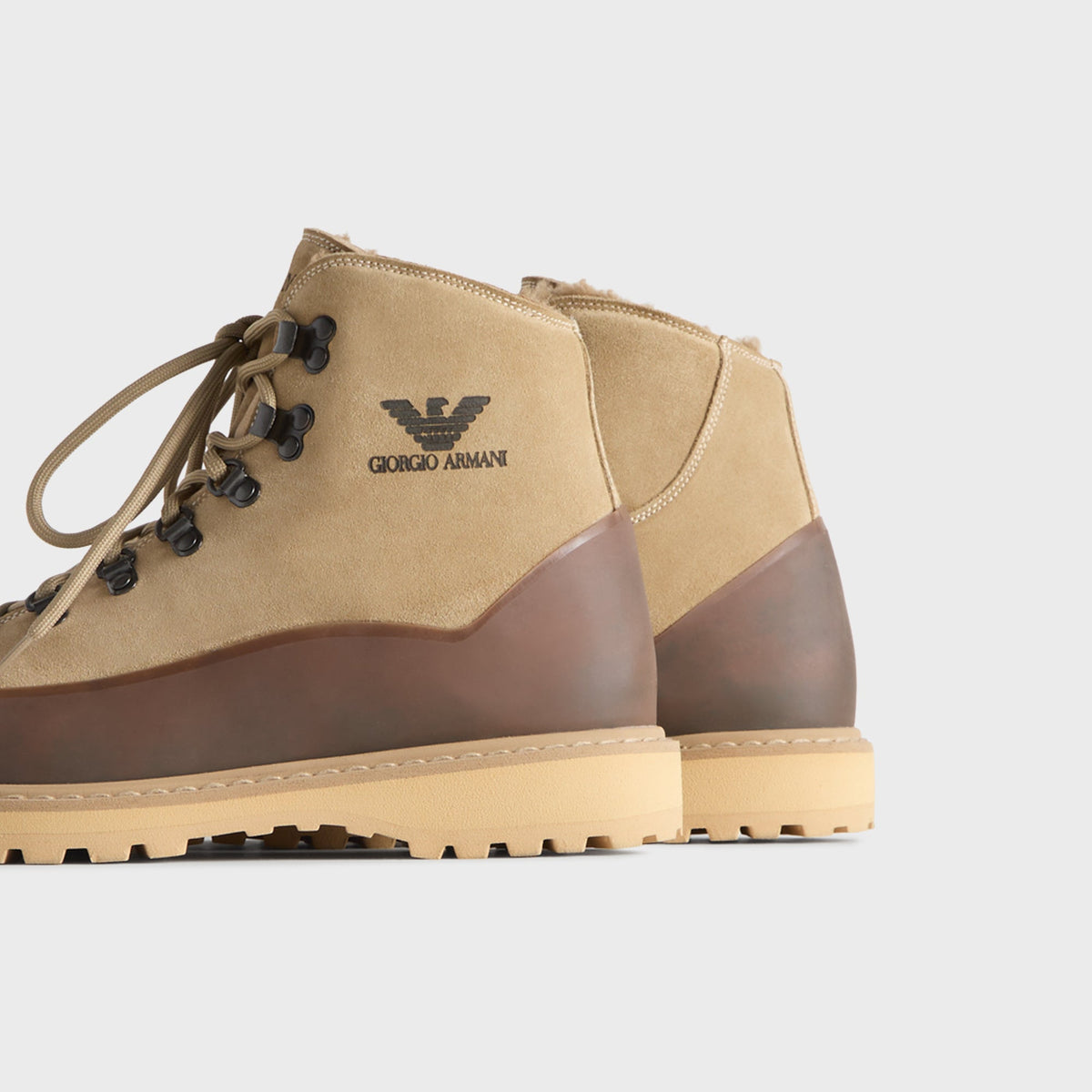 Giorgio Armani & Kith for Diemme Stefano Shearling - Sand
