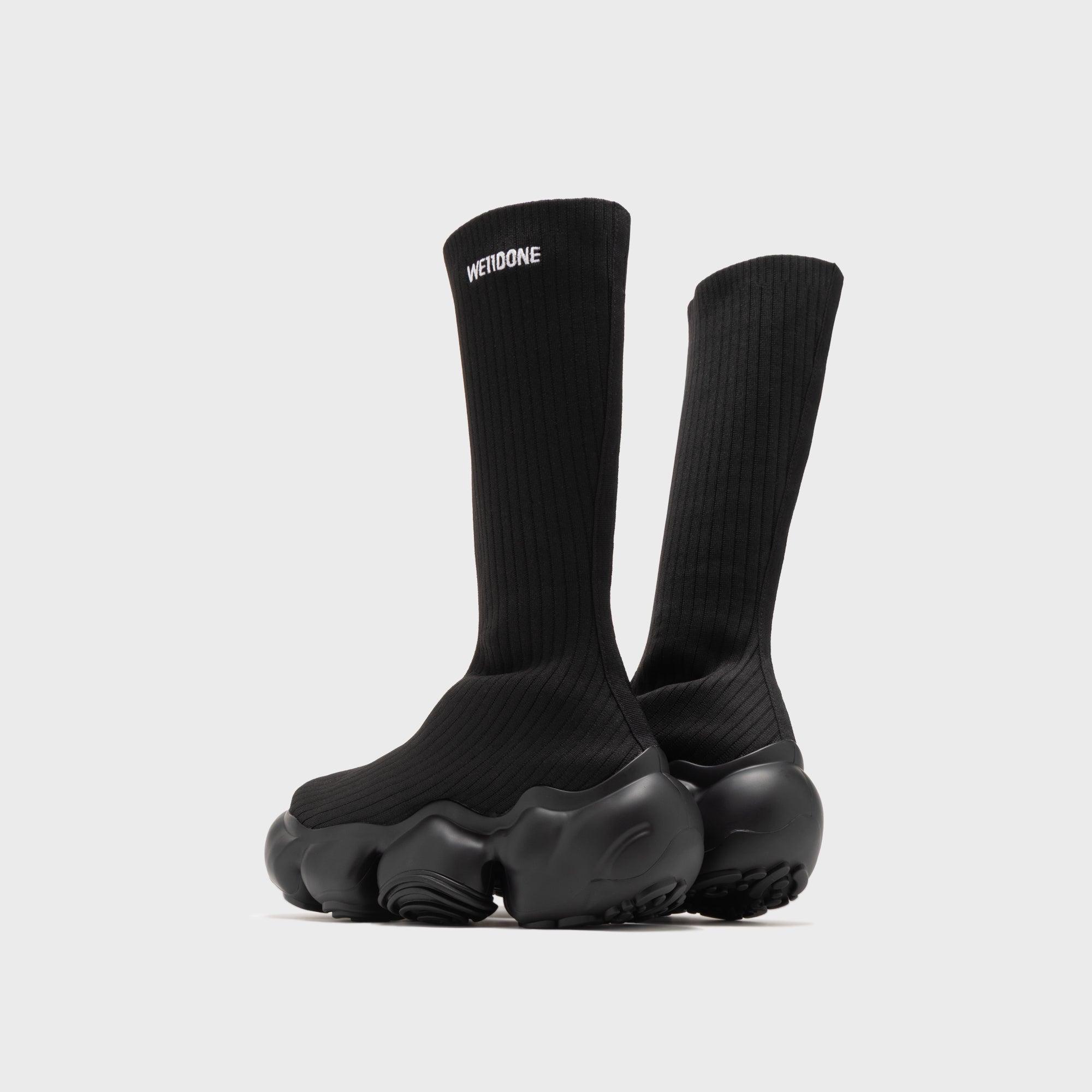 W*0様 奇跡のソール　Mサイズ Grounds x WE11DONE Moopie - Sox Trainer / Black – Kith Japan