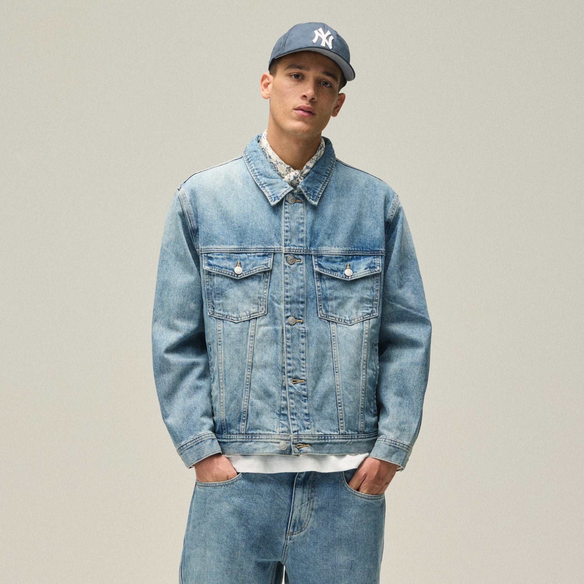 Kith Brush Vintage Boxy Alex Tee - Nocturnal – Kith Japan