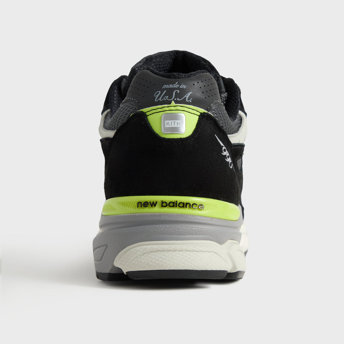 Kith & United Arrows & Sons for New Balance Made in USA 990v3 - Black / Oyster Mushroom