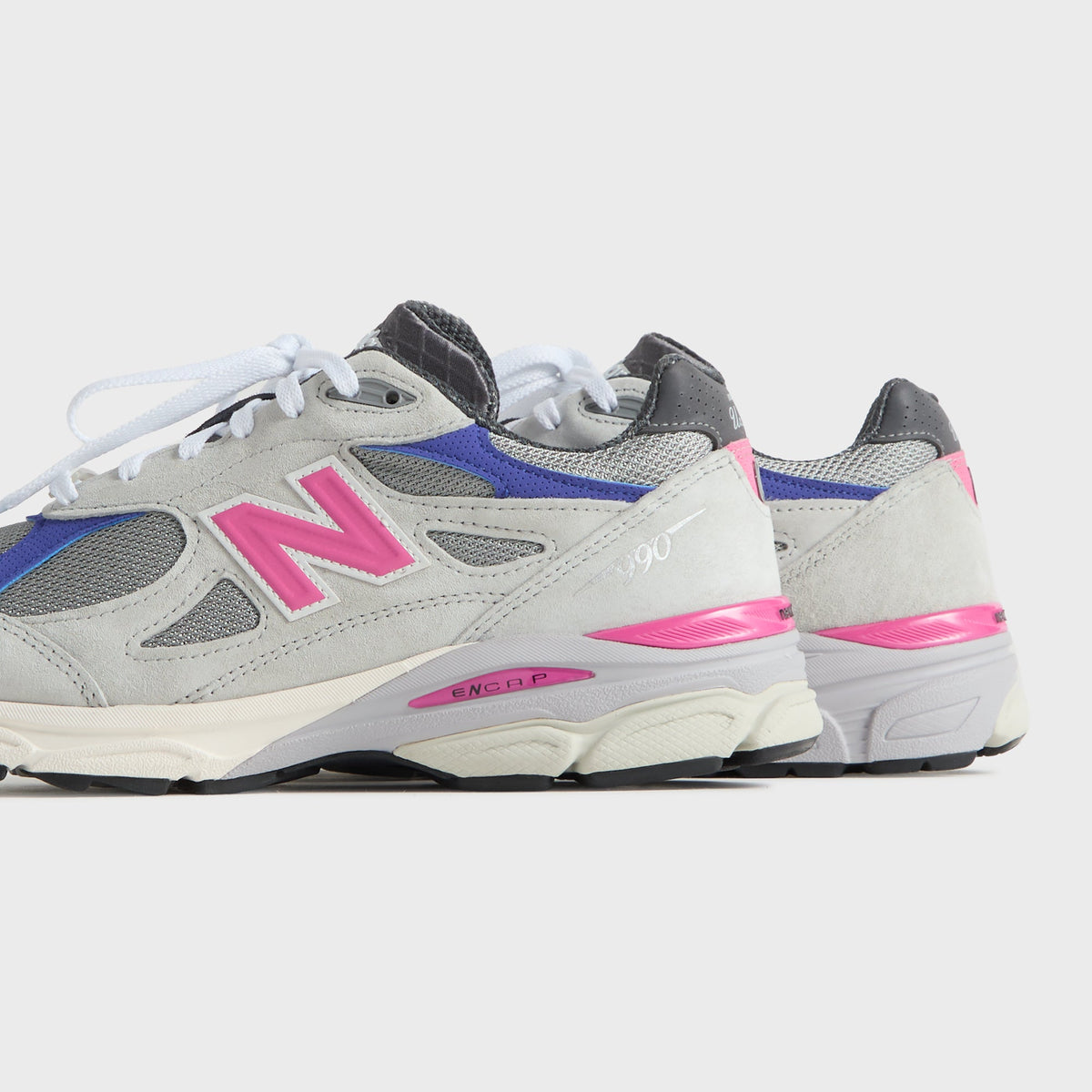 Kith & United Arrows & Sons for New Balance Made in USA 990v3 - Oyster Mushroom / Liberty
