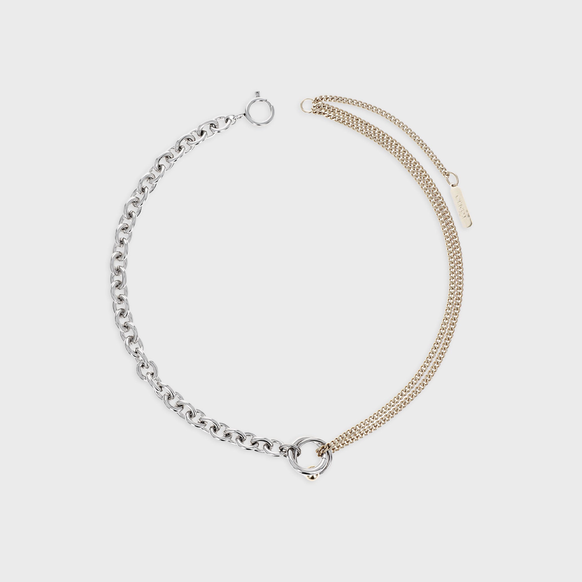 JUSTINE CLENQUET New Faith Necklace - Gold / Palladium – Kith Japan