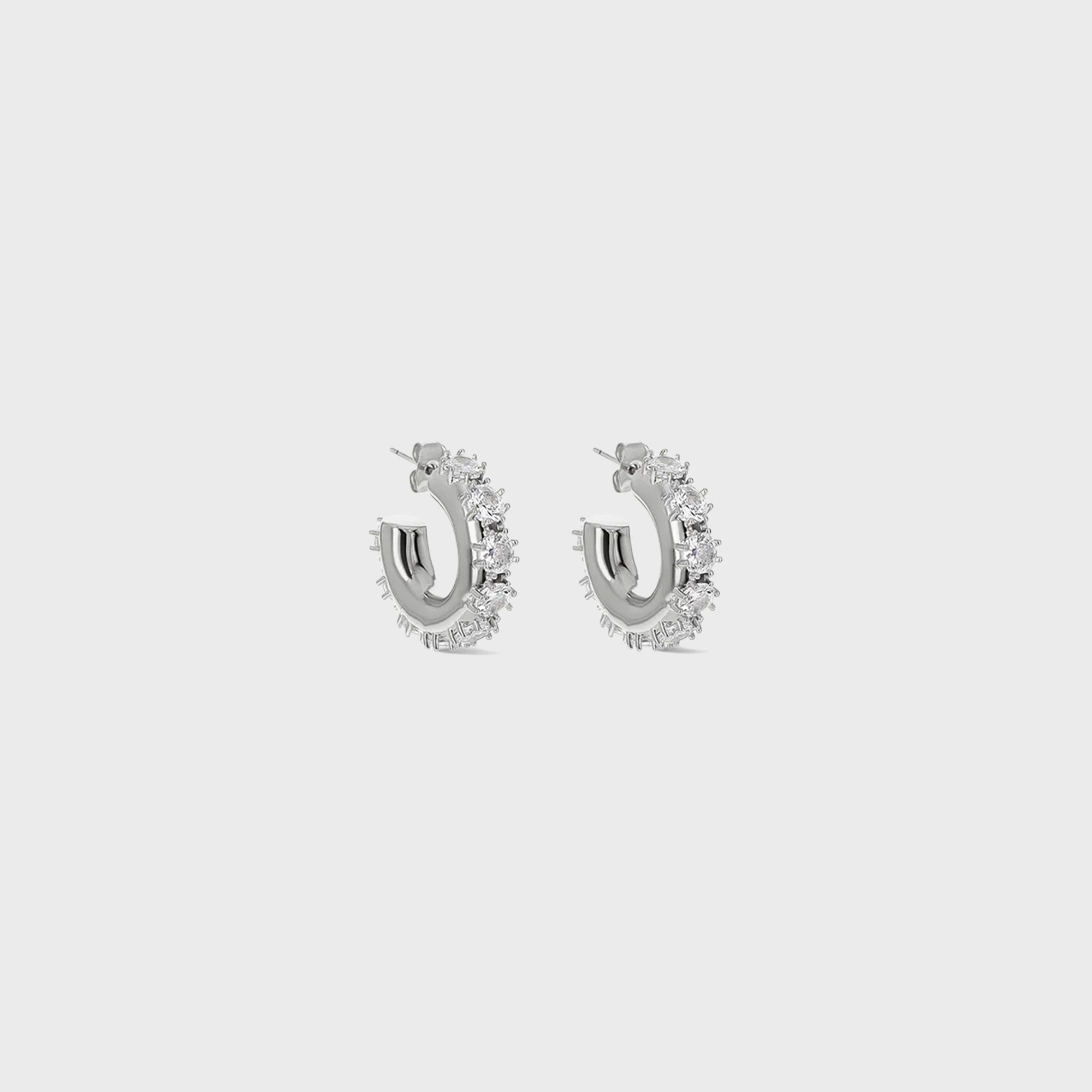 Justine Clenquet シルバー Mel ピアス 楽天市場】ジュスティーヌクランケ Justine Clenquet メル ピアス