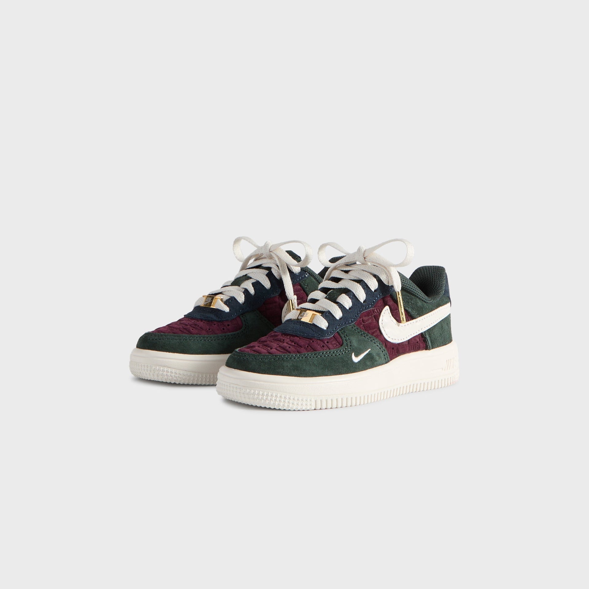 Kith for Nike PS Air Force 1 Low Lace - Night Maroon / Phantom