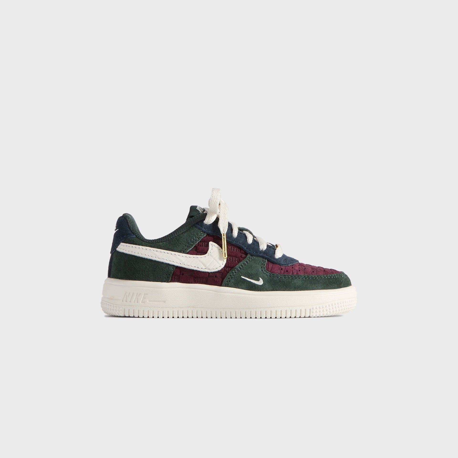 Kith for Nike PS Air Force 1 Low Lace - Night Maroon / Phantom