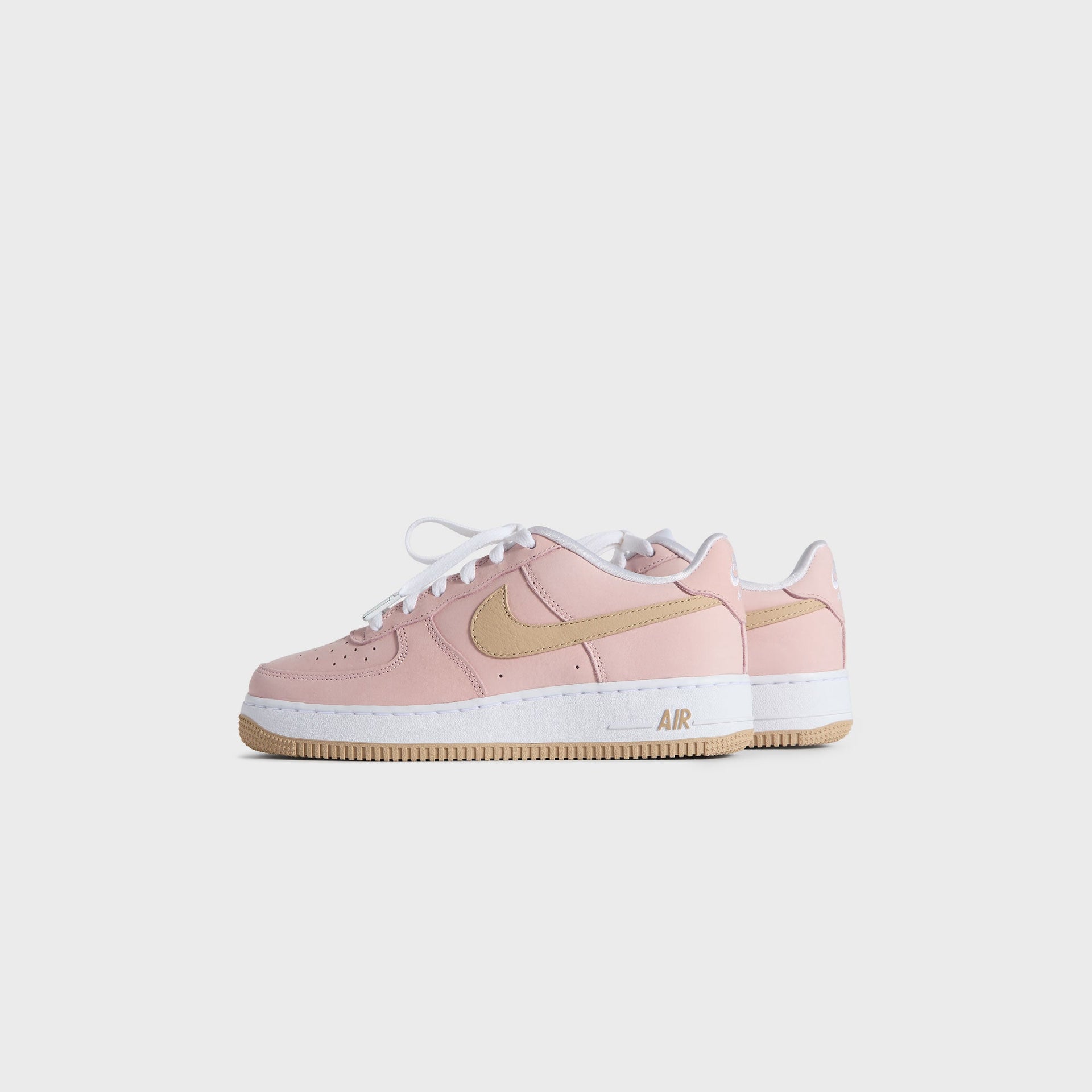 MADE-TO-ORDER | Kith for Nike Air Force 1 "Un-Linen" - Linen / Atmosphere / White
