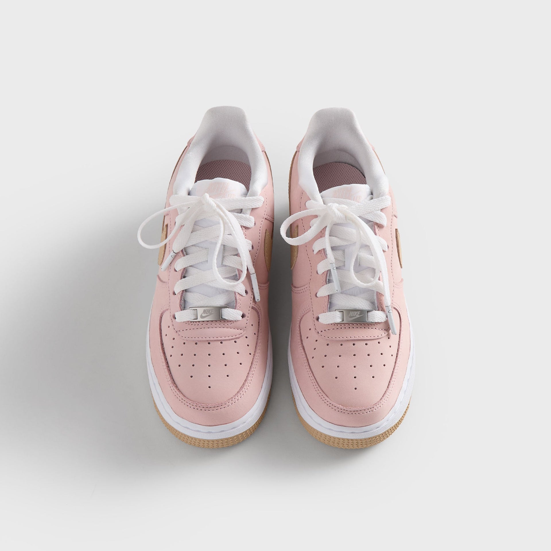 MADE-TO-ORDER | Kith for Nike Air Force 1 "Un-Linen" - Linen / Atmosphere / White