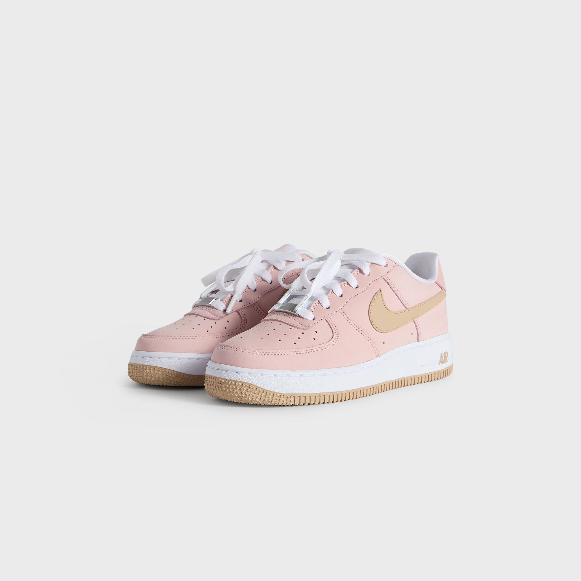 MADE-TO-ORDER | Kith for Nike Air Force 1 "Un-Linen" - Linen / Atmosphere / White