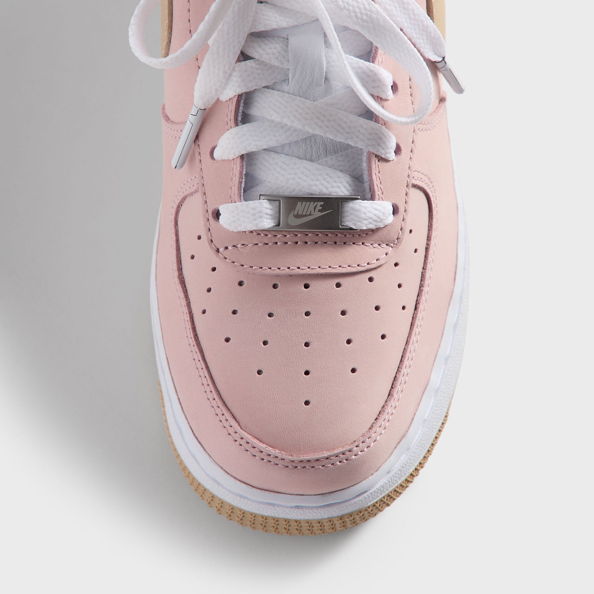 MADE-TO-ORDER | Kith for Nike Air Force 1 "Un-Linen" - Linen / Atmosphere / White