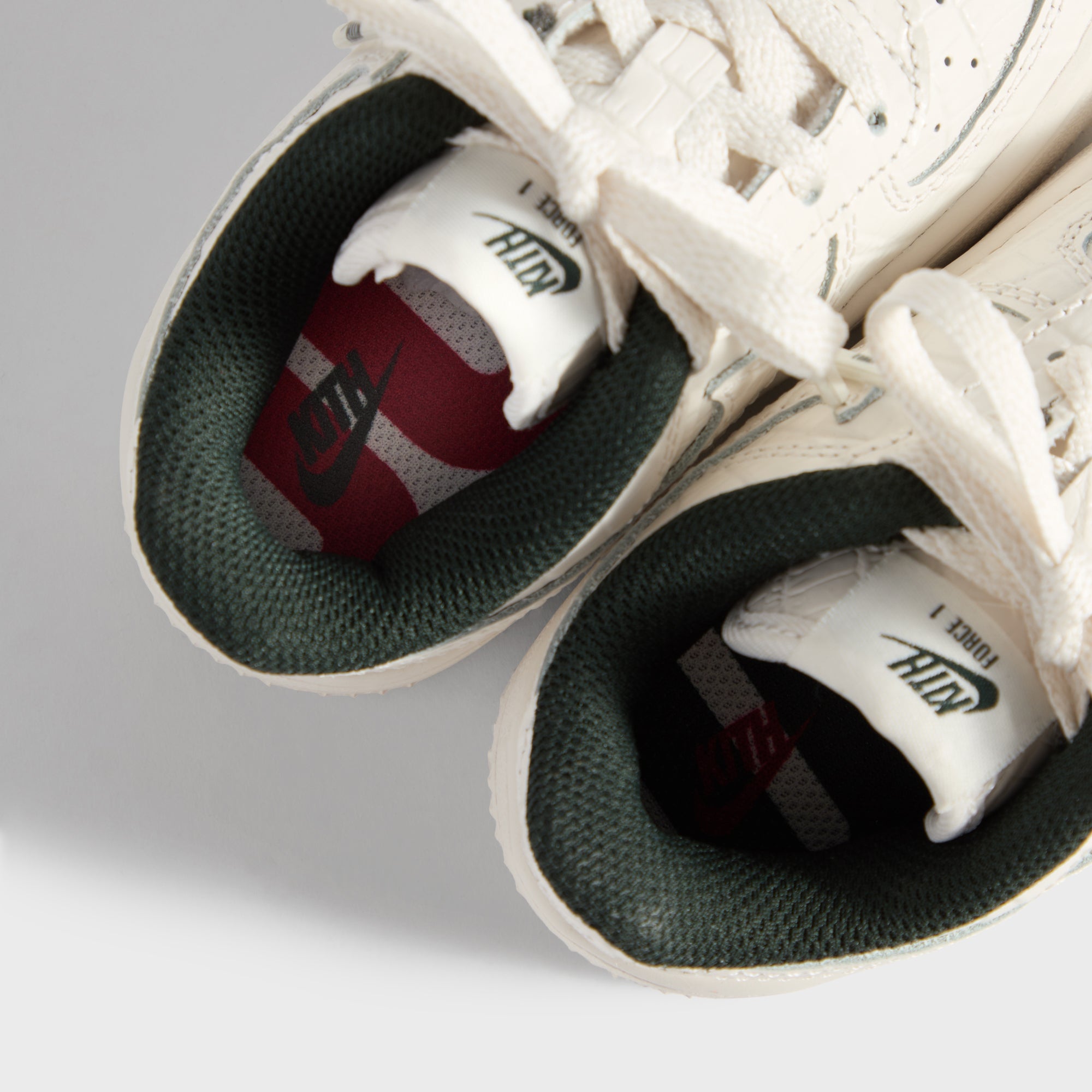 Kith for Nike TD Air Force 1 - Phantom / Black Spruce / Varsity