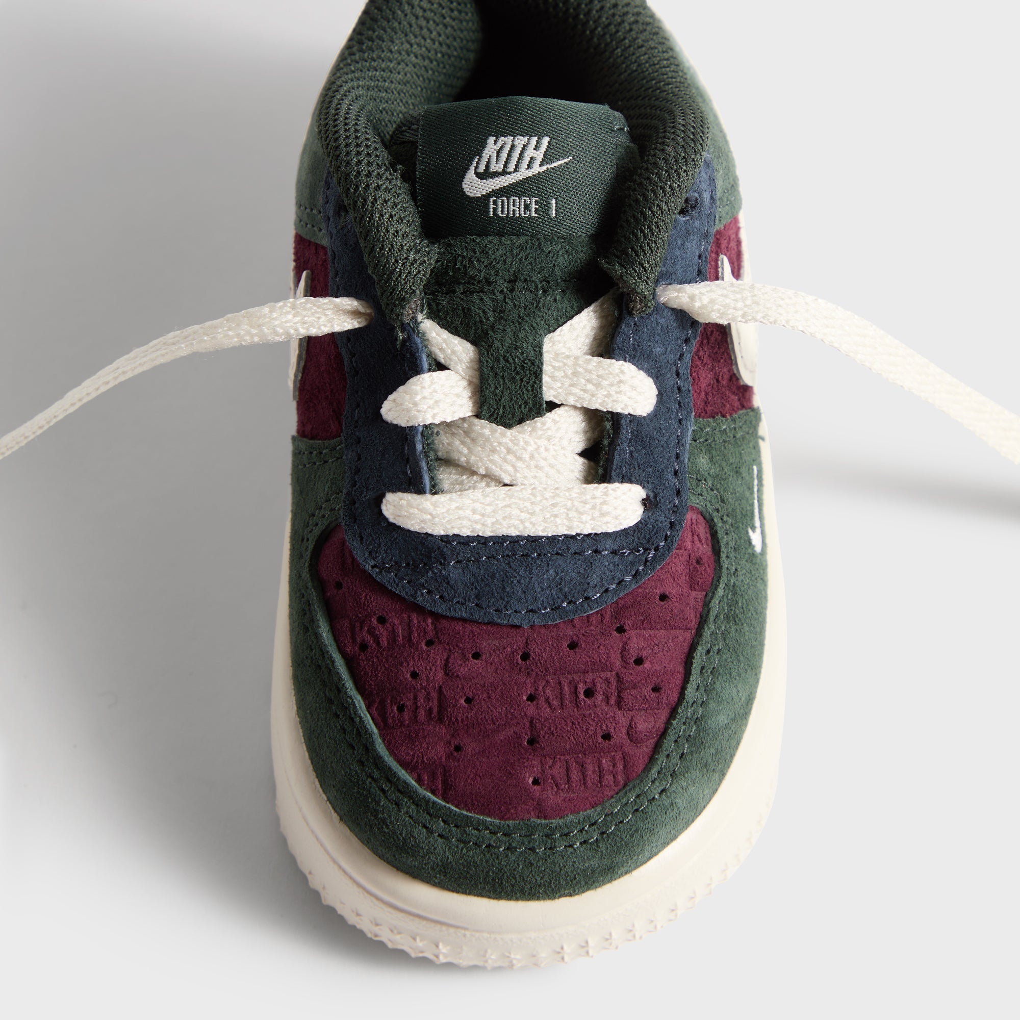 Nike Force 1 Low Lace SP (TD) 9C kithコラボ Kith for Nike TD Air Force 1 Low Lace - Night Maroon / Phantom