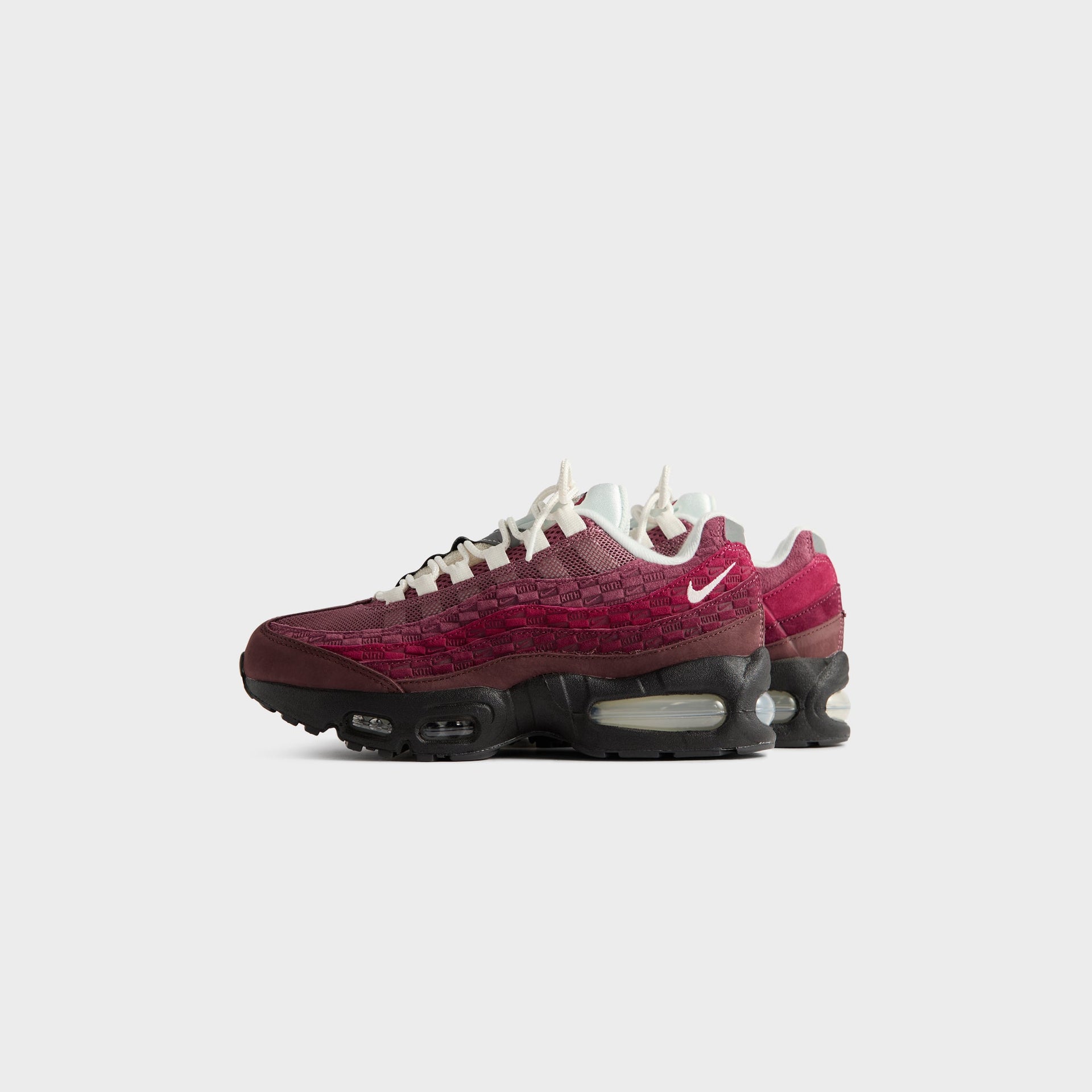 Kith for Nike GS Air Max 95 - El Dorado / Sail / Dark Beetroot / Rush Maroon