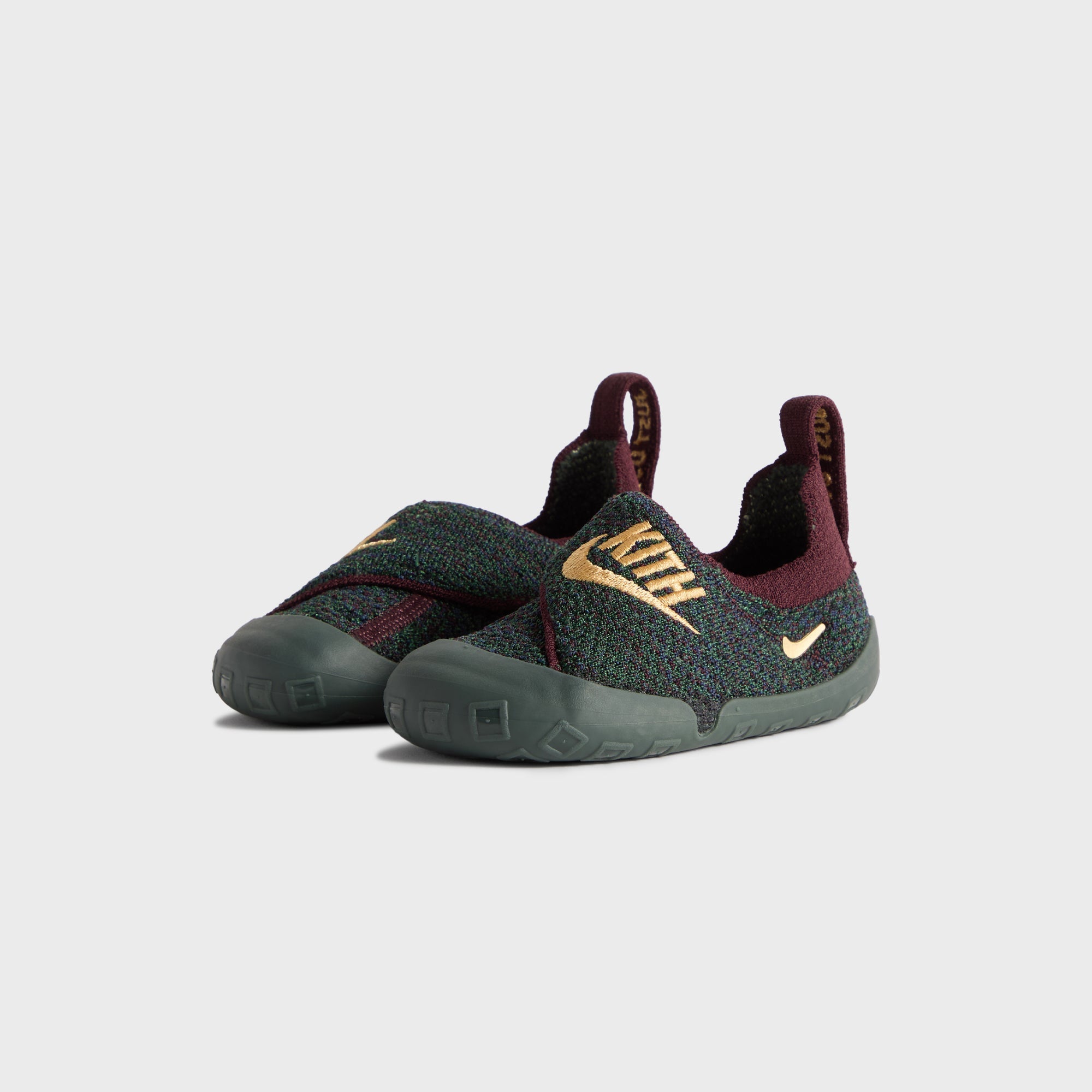 Kith for Nike Baby Swoosh One - Gold / Burgundy / Mid Navy – Kith
