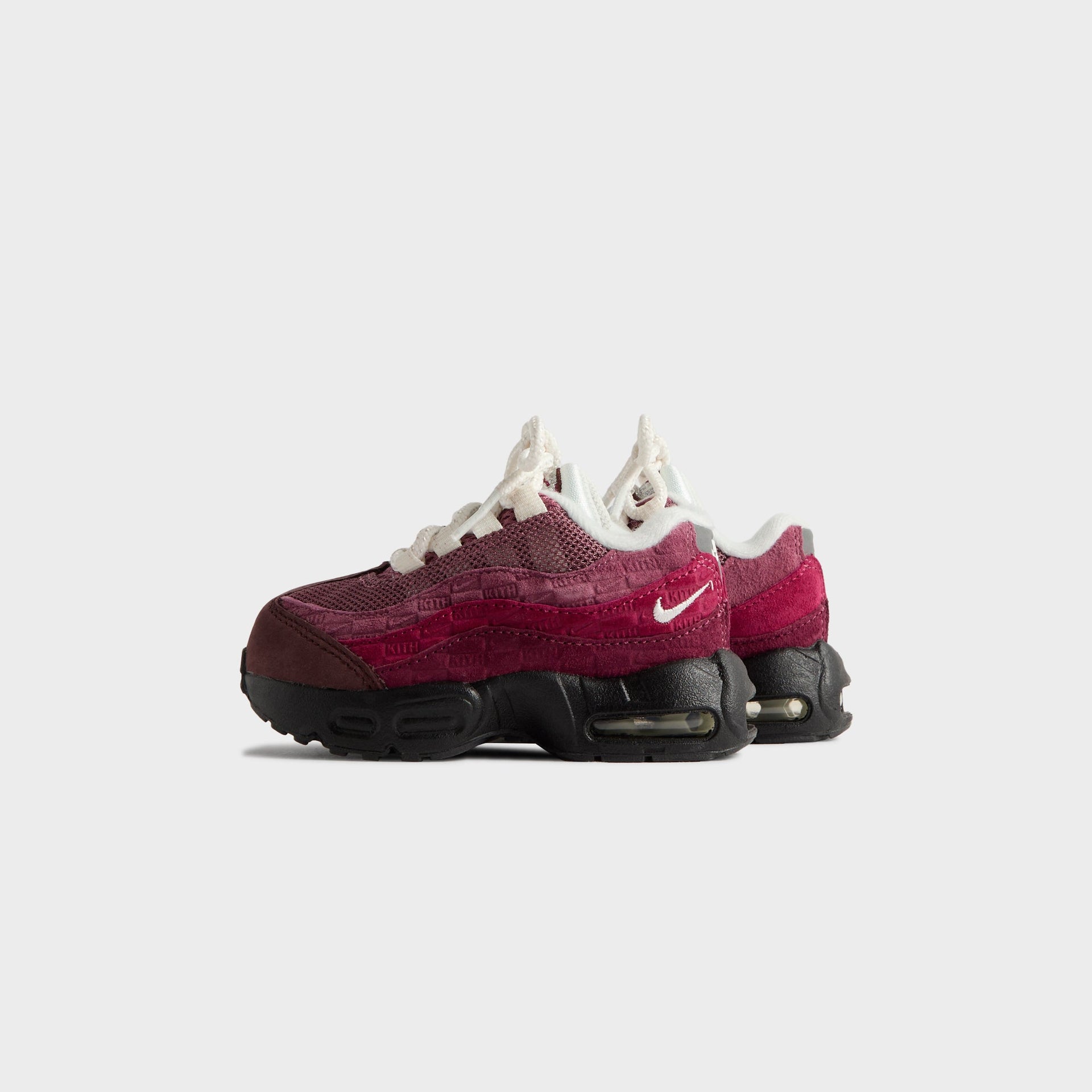 Kith for Nike TD Air Max 95 - EL Dorado / Sail / Dark Beetroot / Rush Maroon