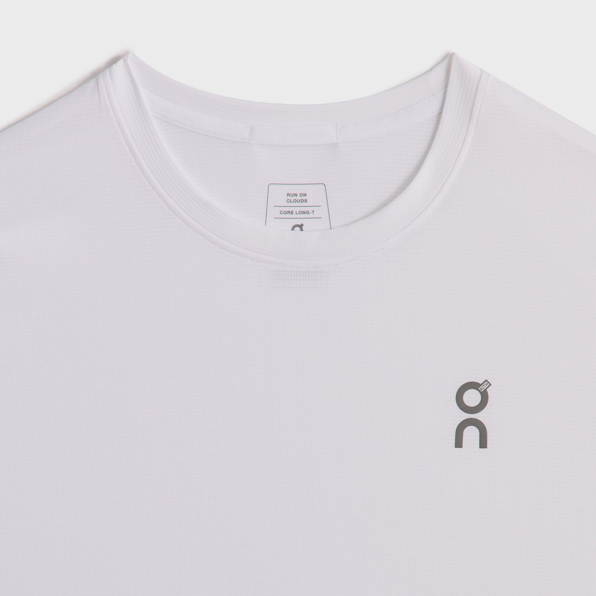 Kith for On Core Long Sleeve Tee - Brilliant White