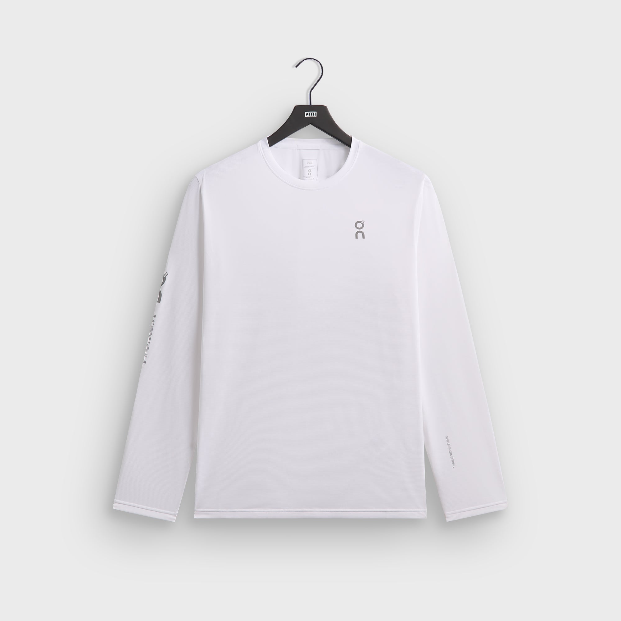 Kith for On Core Long Sleeve Tee - Brilliant White – Kith Japan
