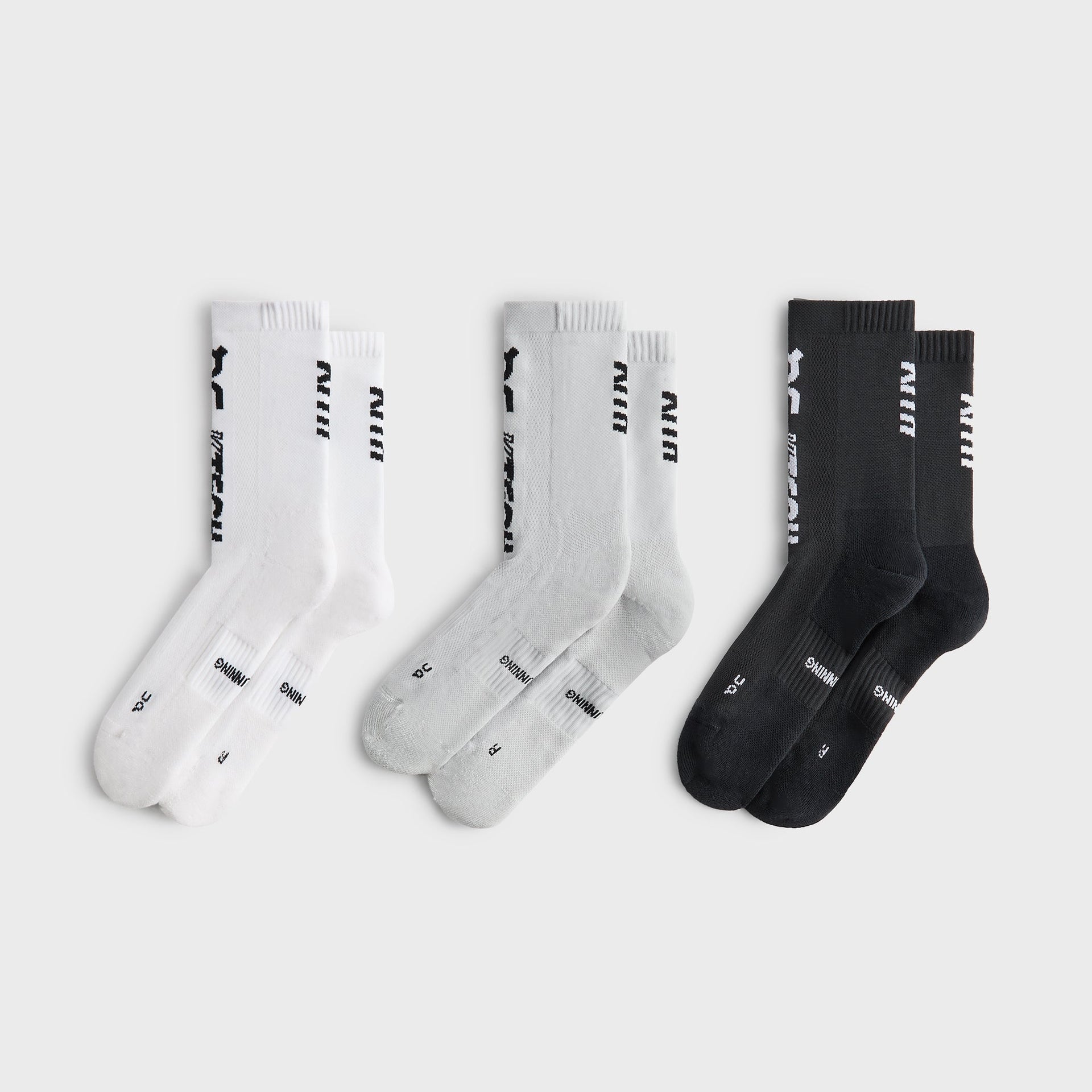 Kith for On Core 3-Pack Run High Socks - Multi - PH