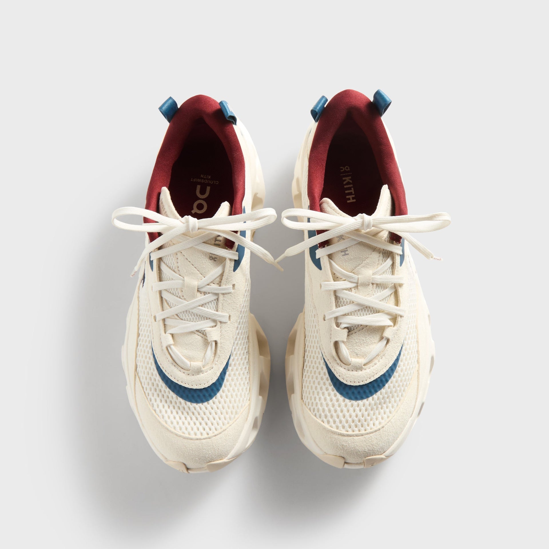 Kith for On WMNS K-Tech 2 - White / Real Teal