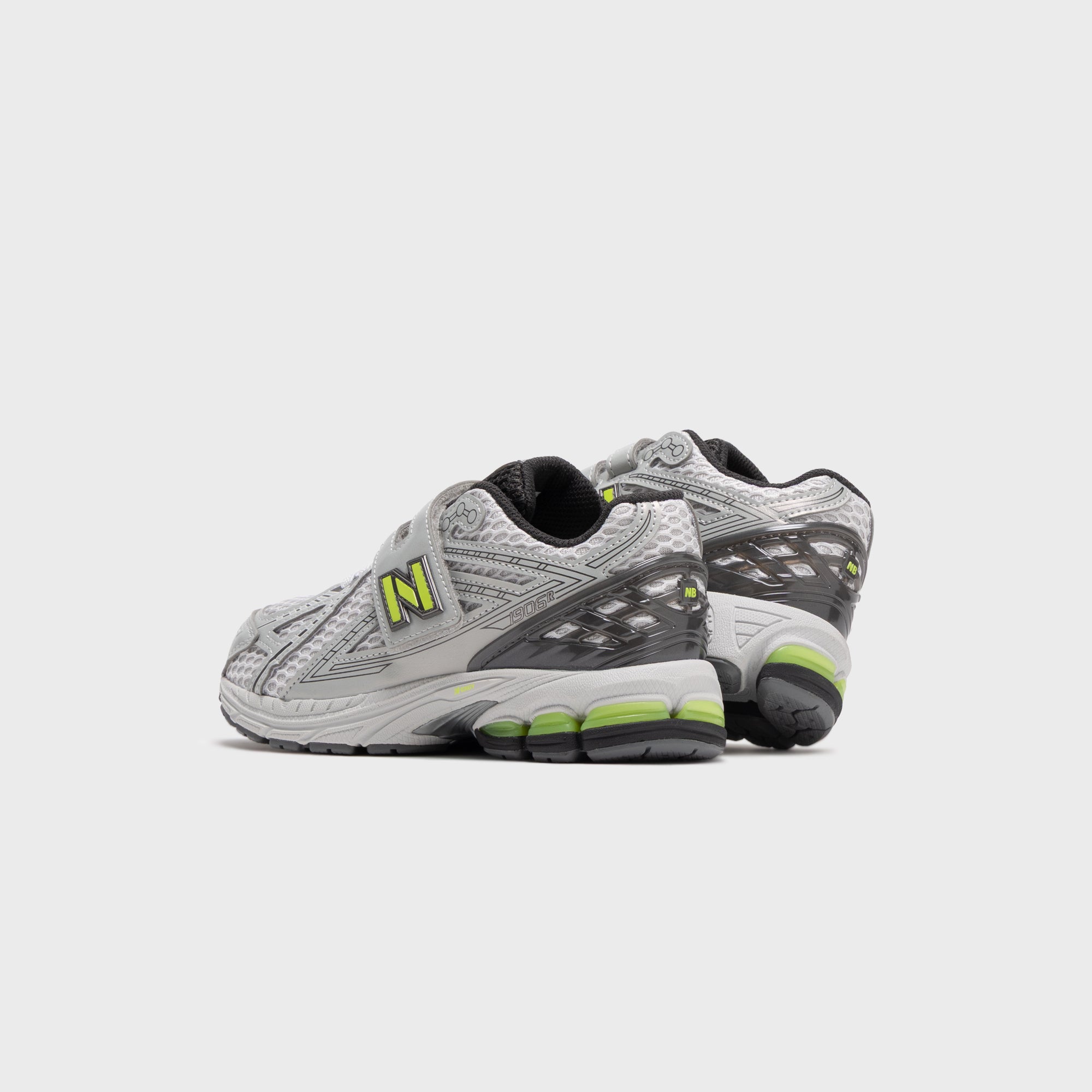 New Balance P190686C - Black Metallic with Alkaline Green – Kith Japan