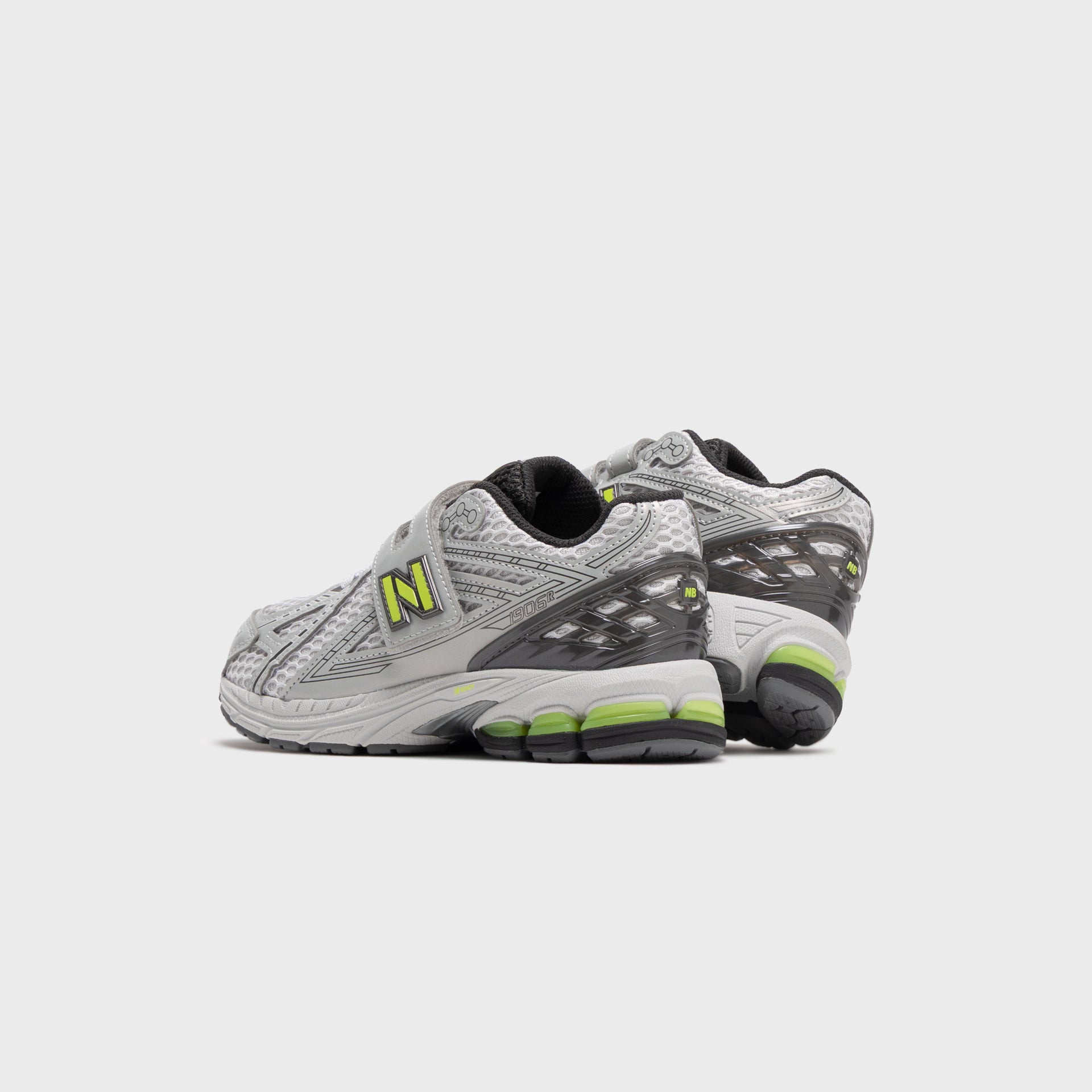 New Balance P190686C - Black Metallic with Alkaline Green