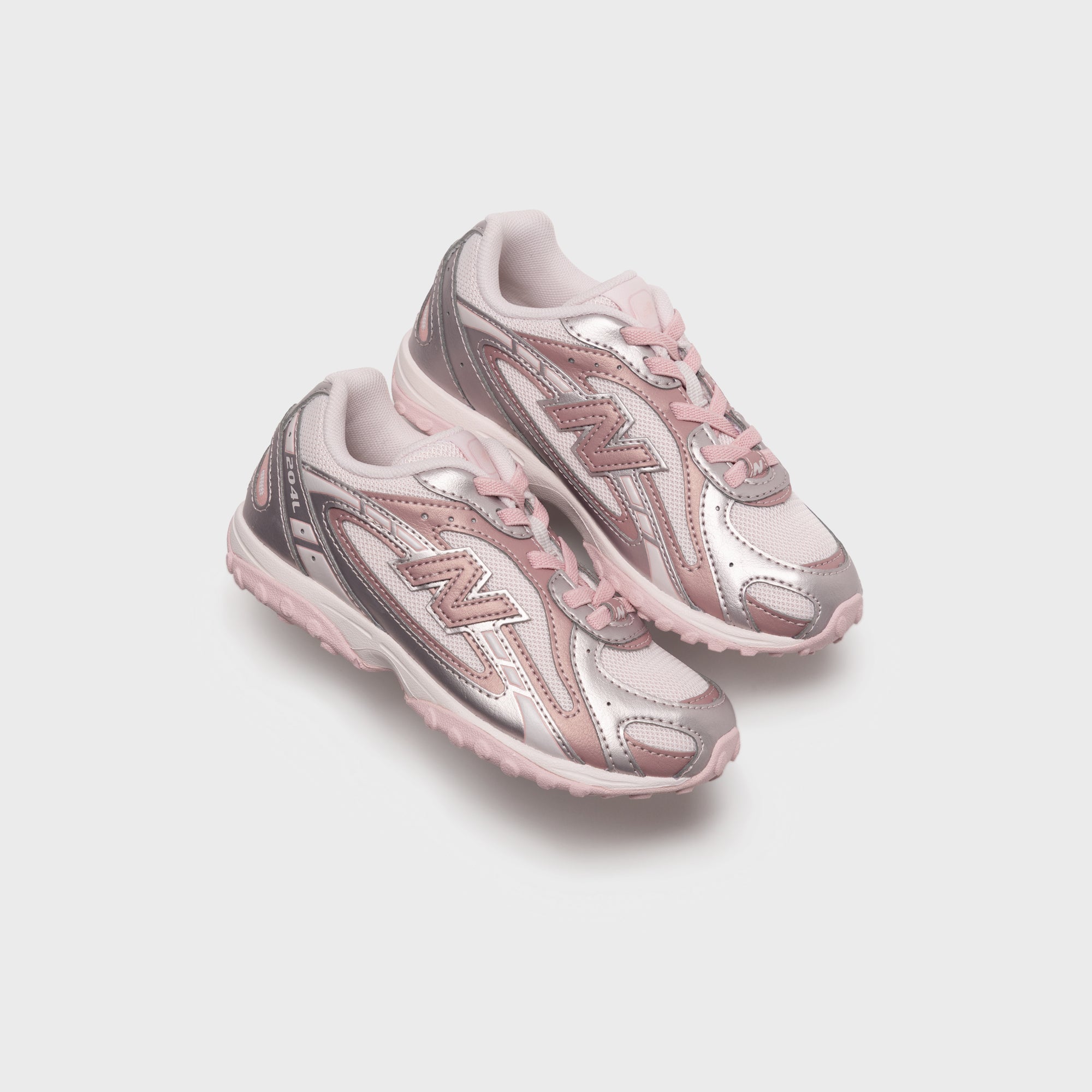 New Balance PS 204L Bungee Lace - Pink Chalk / Pink Granite – Kith