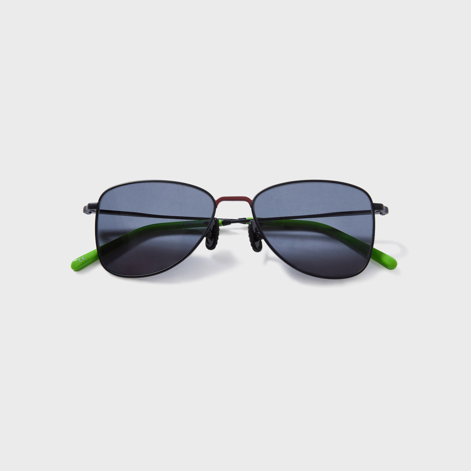 RAJABROOKE Suwito Sunglasses - Black / Lt. Hijau
