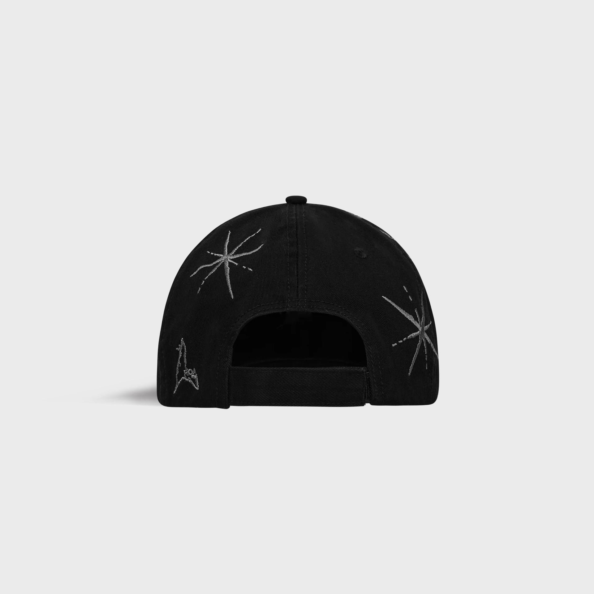 ROA Ryli Embriodered 6 Panel Cap - Black