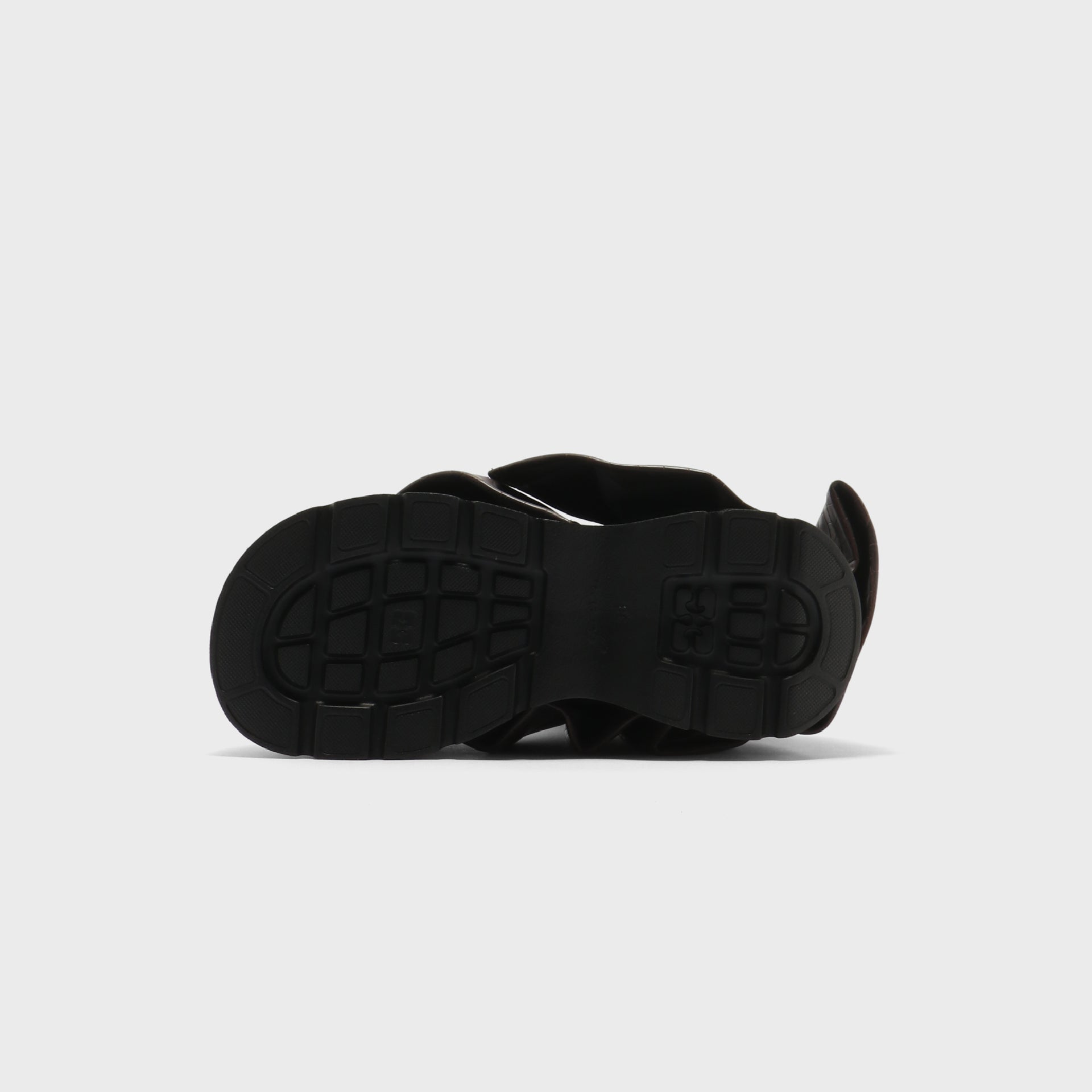 Ganni Kat High Boot Croco - Brown