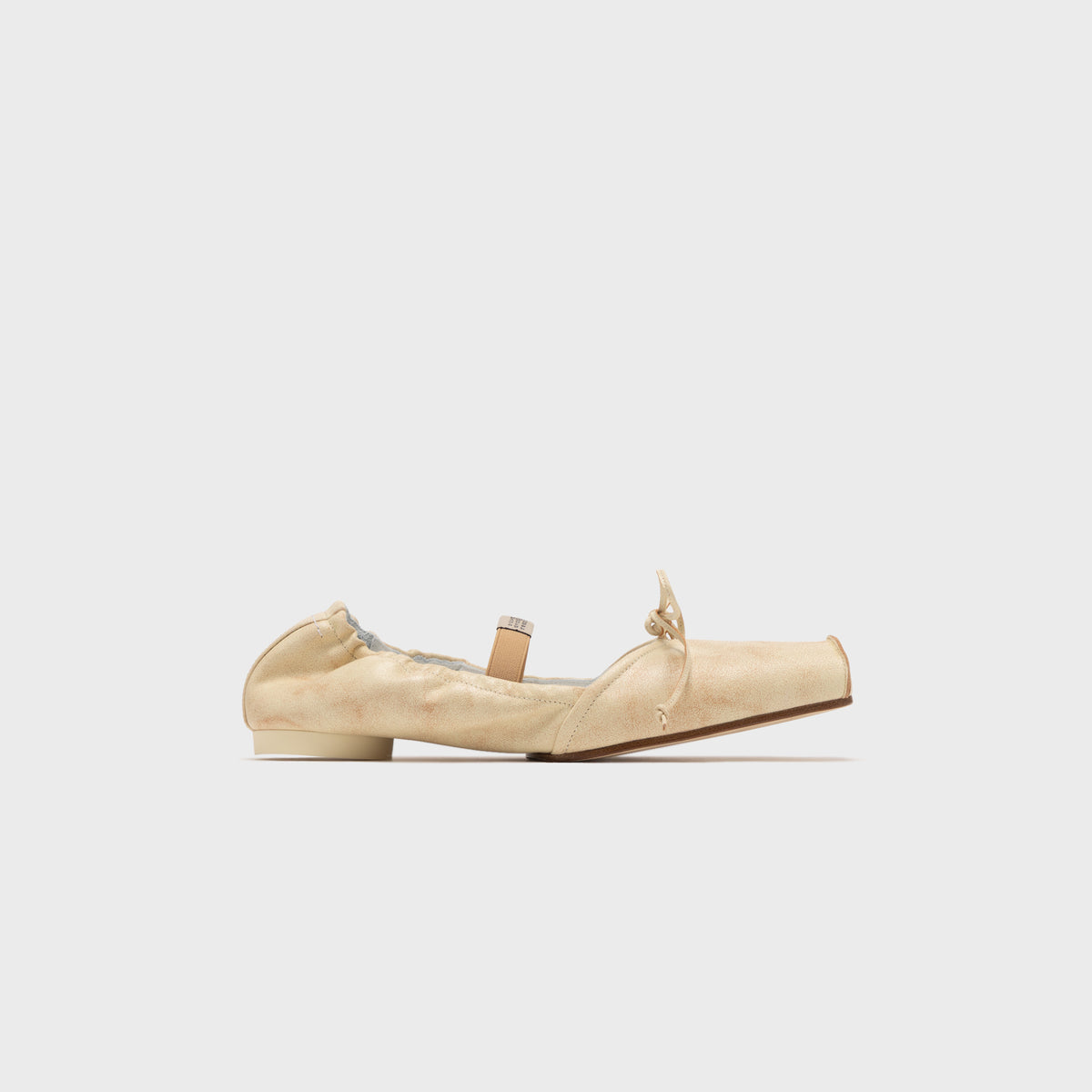 MM6 Maison Margiela Ballet Shoe - Doe Brown / Beige
