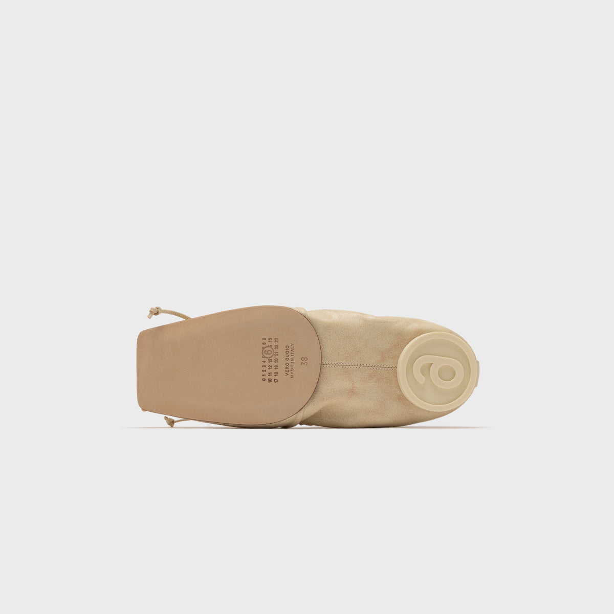 MM6 Maison Margiela Ballet Shoe - Doe Brown / Beige